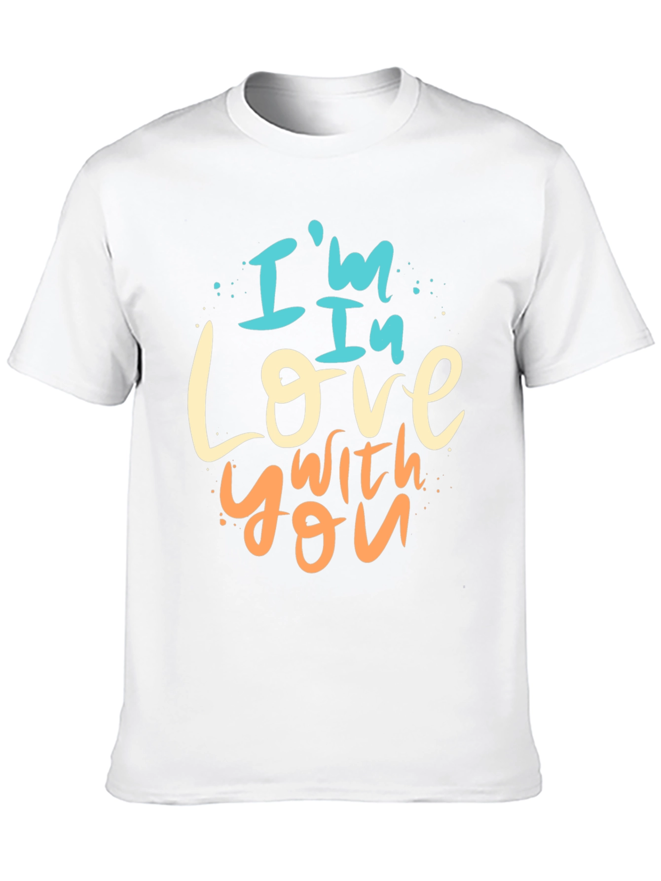 Im In Love With You Graphic Tee - Black