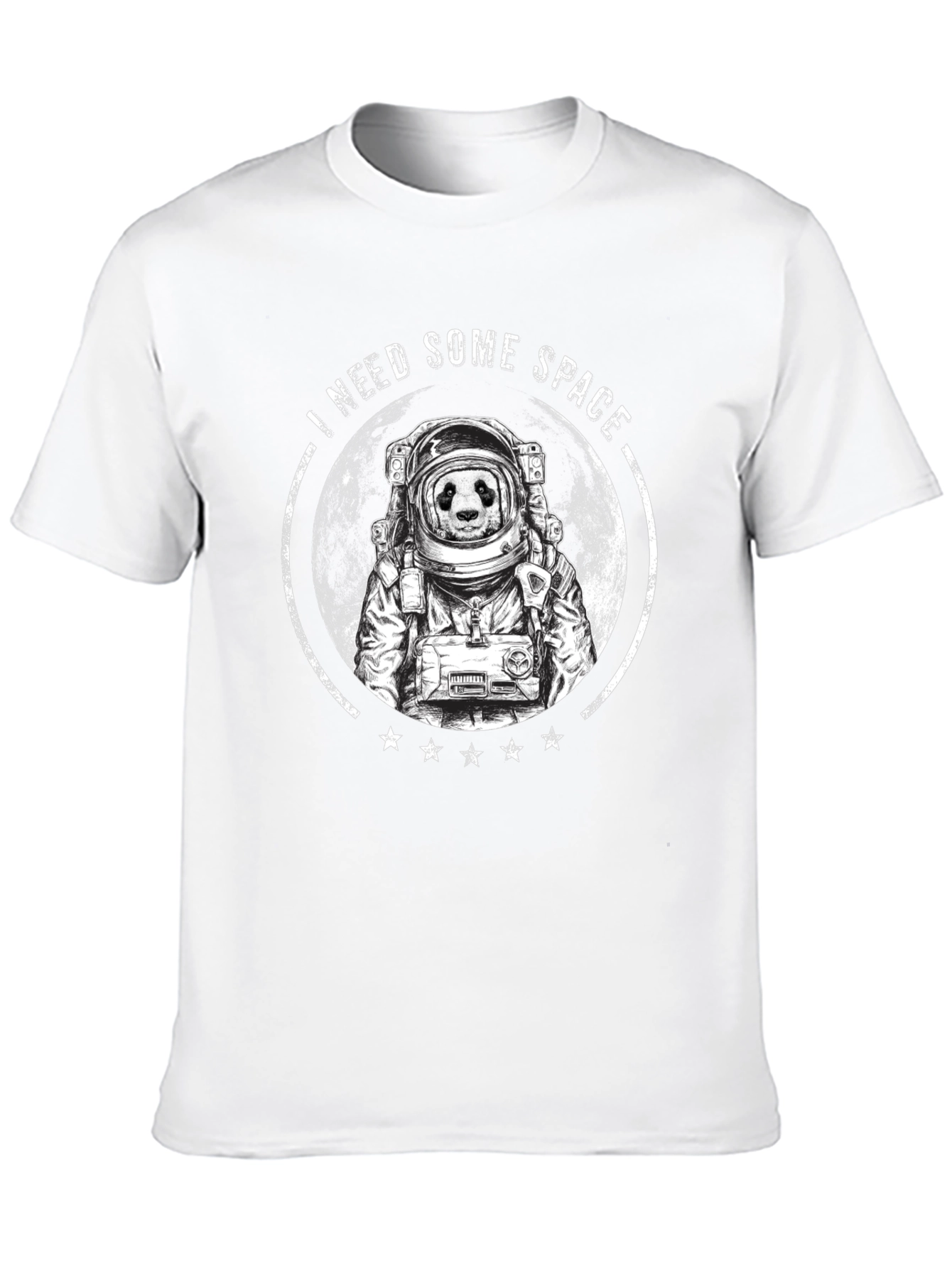 I Need Some Space Panda Astronaut Graphic Tee