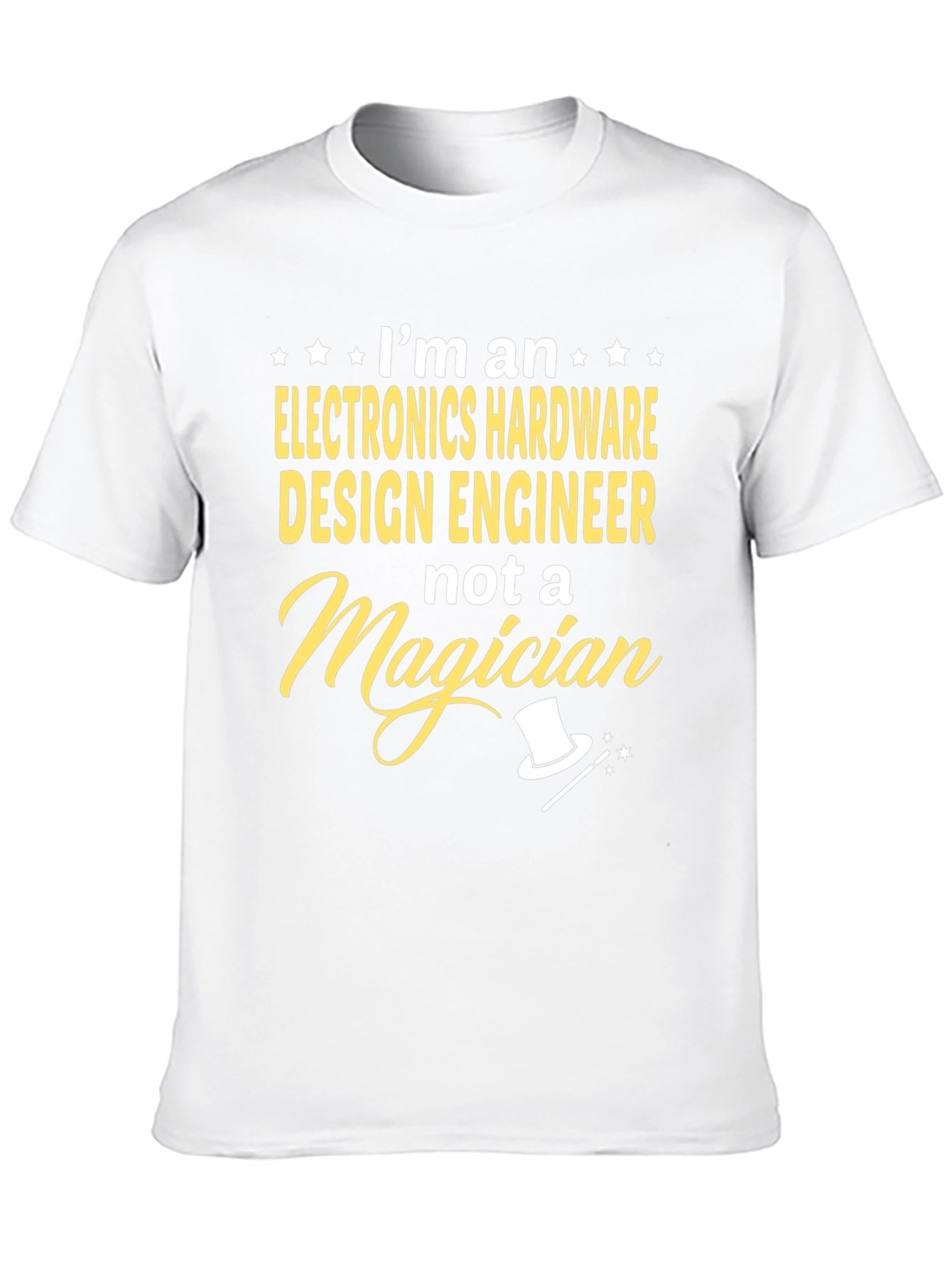 Electronics Hardware Engineer T-Shirt - Funny Magician Tee