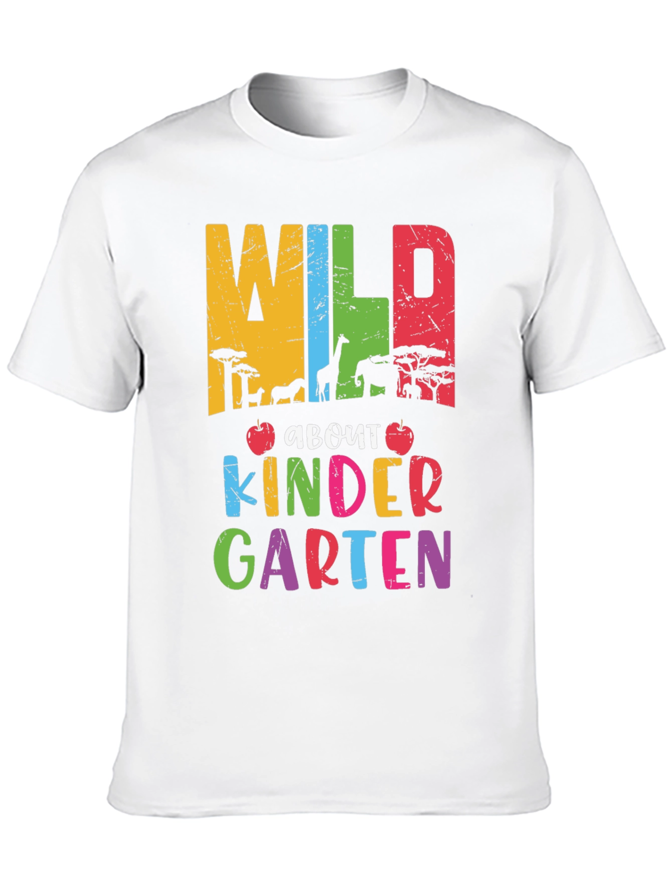 Wild About Kindergarten Teacher T-Shirt