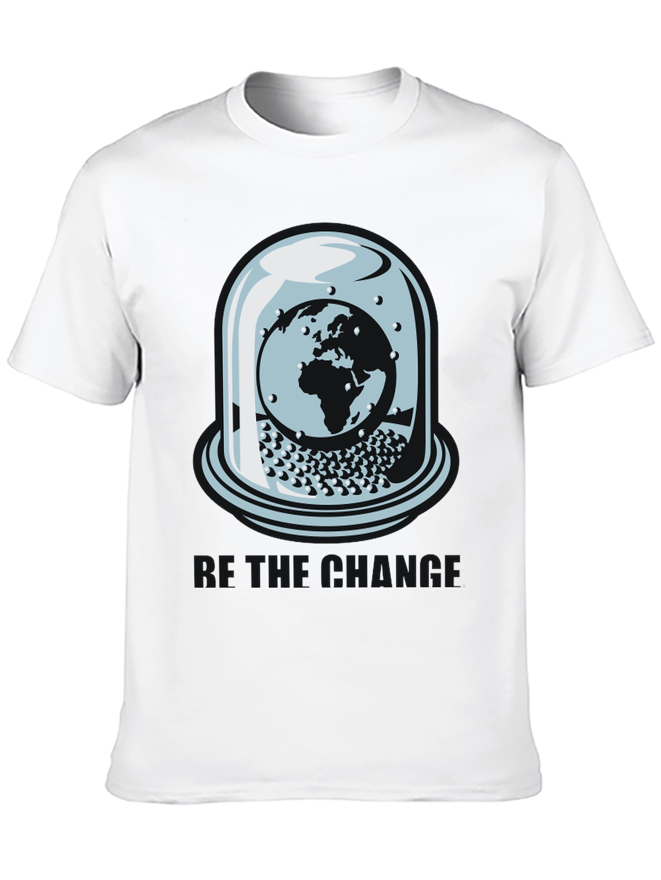 World Under Glass Black T-Shirt