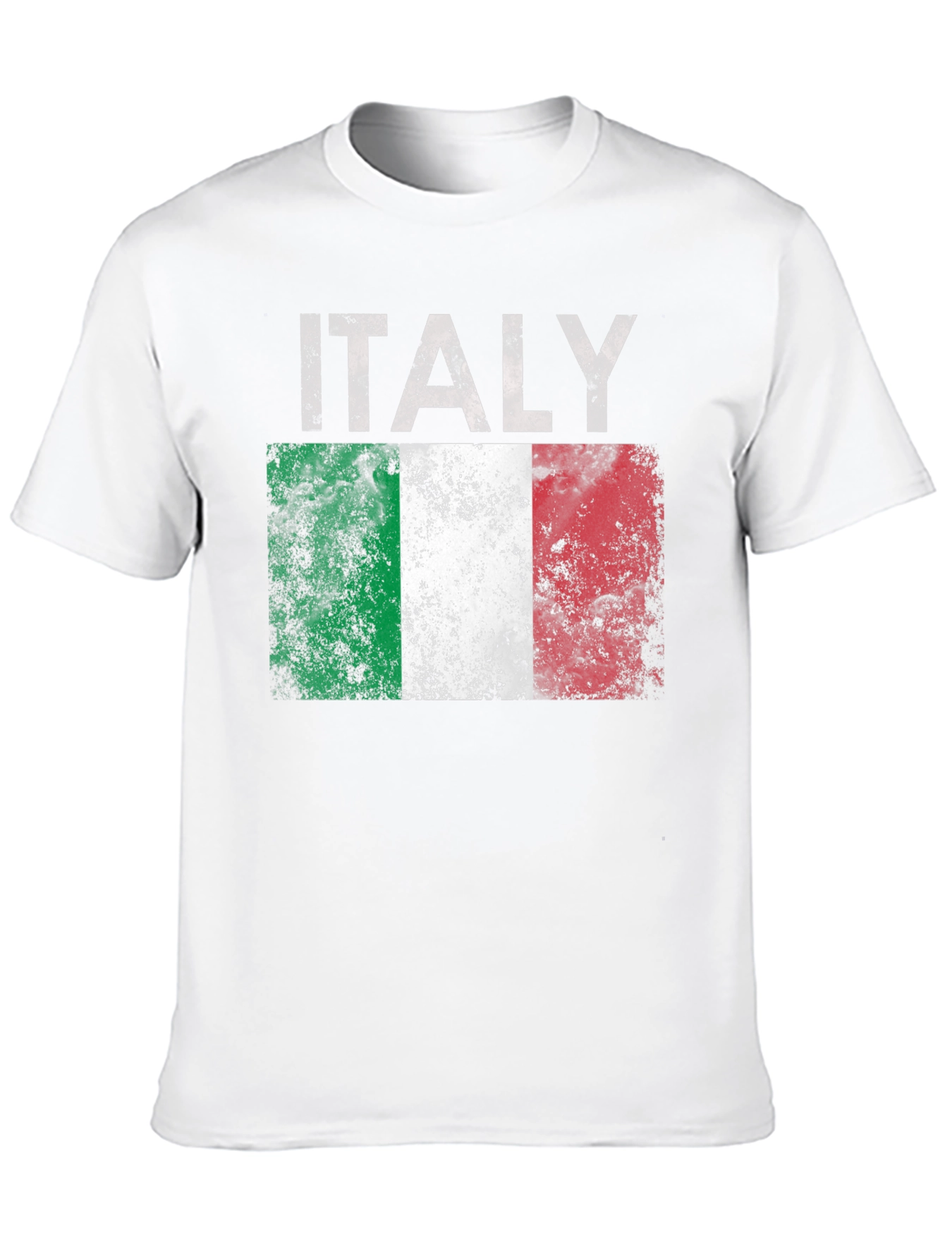 Italy Flag T-Shirt - Distressed Italian Pride Tee