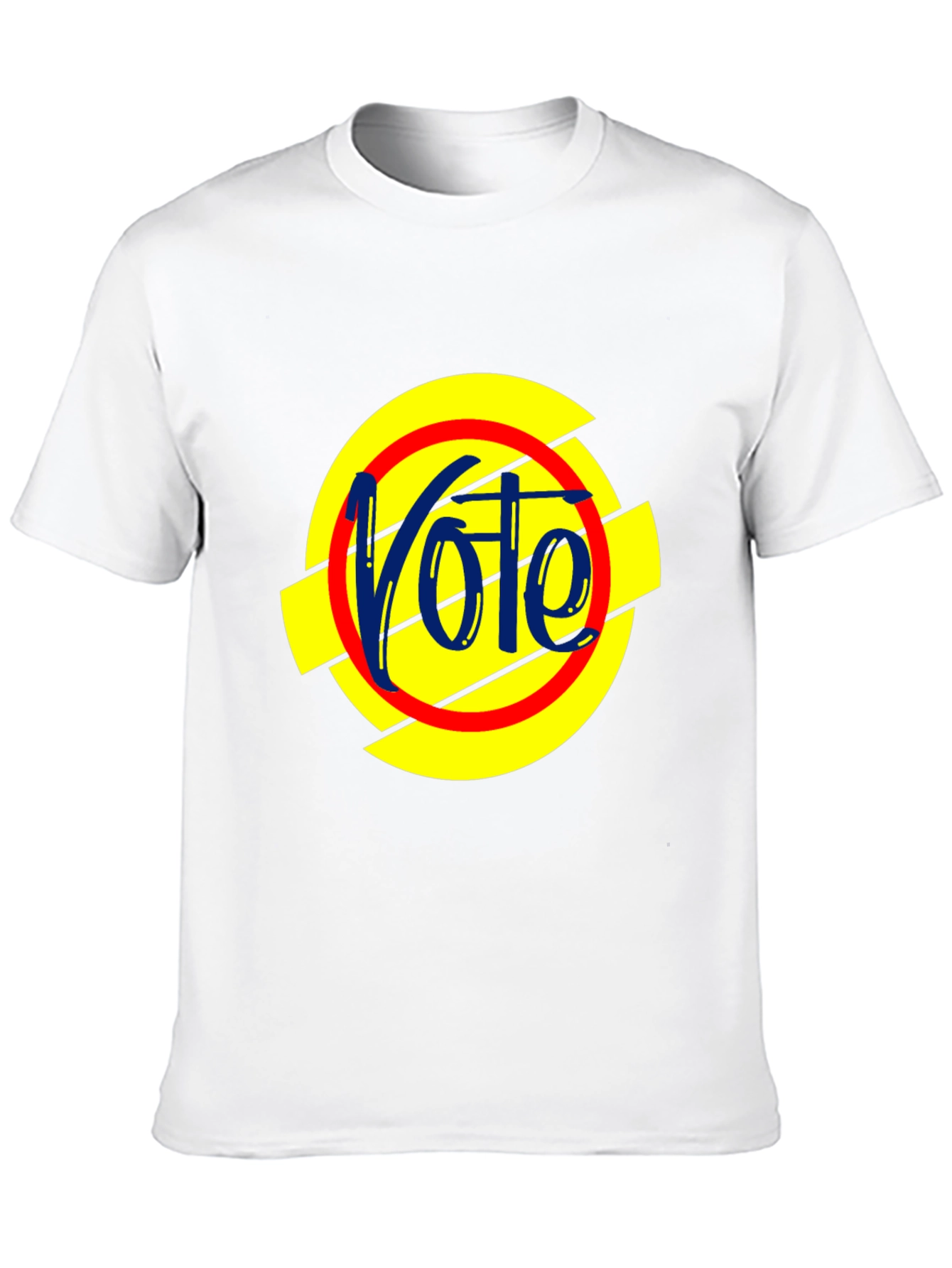 Vote Design Black T-Shirt