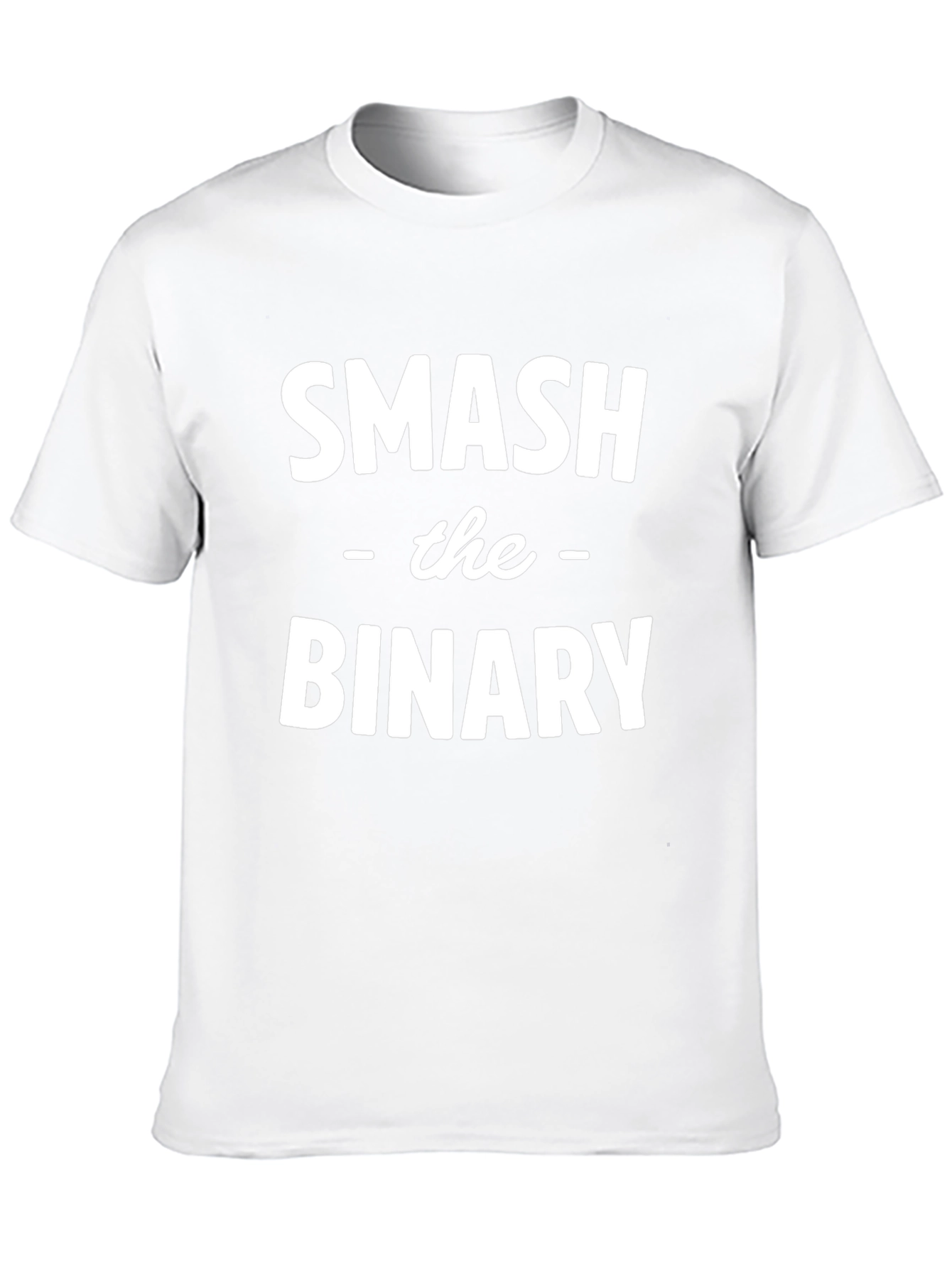 Smash the Binary Graphic T-Shirt - Black