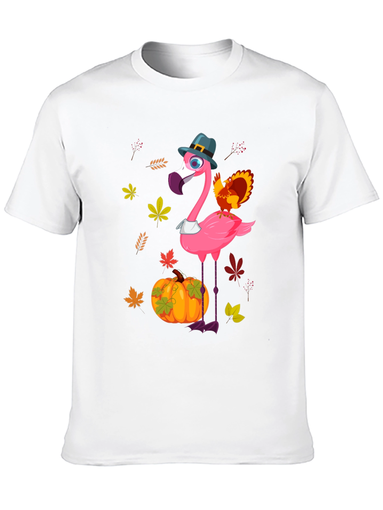 Flamingo Thanksgiving Tee