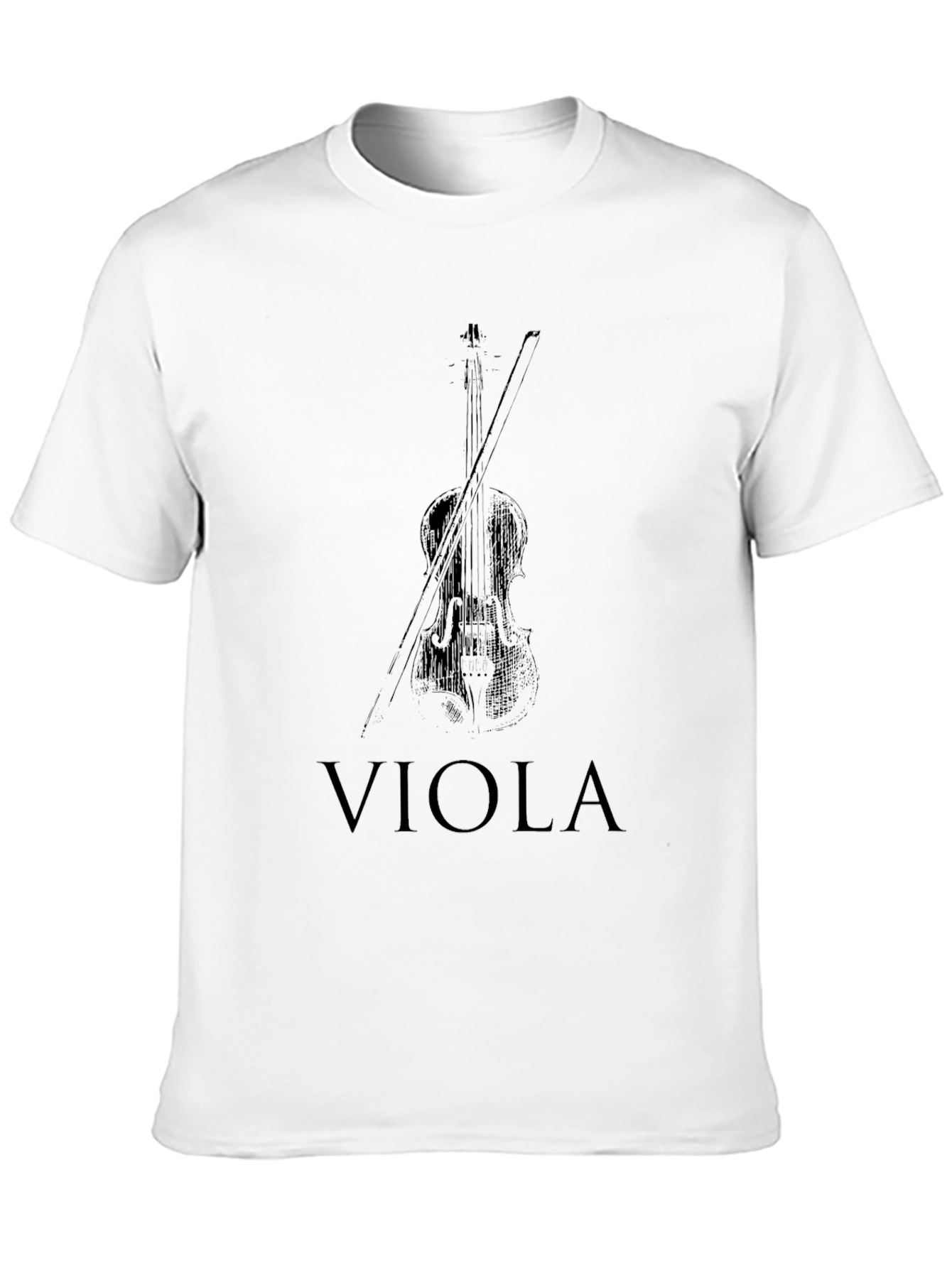 Viola Music T-Shirt - Instrument Graphic Tee
