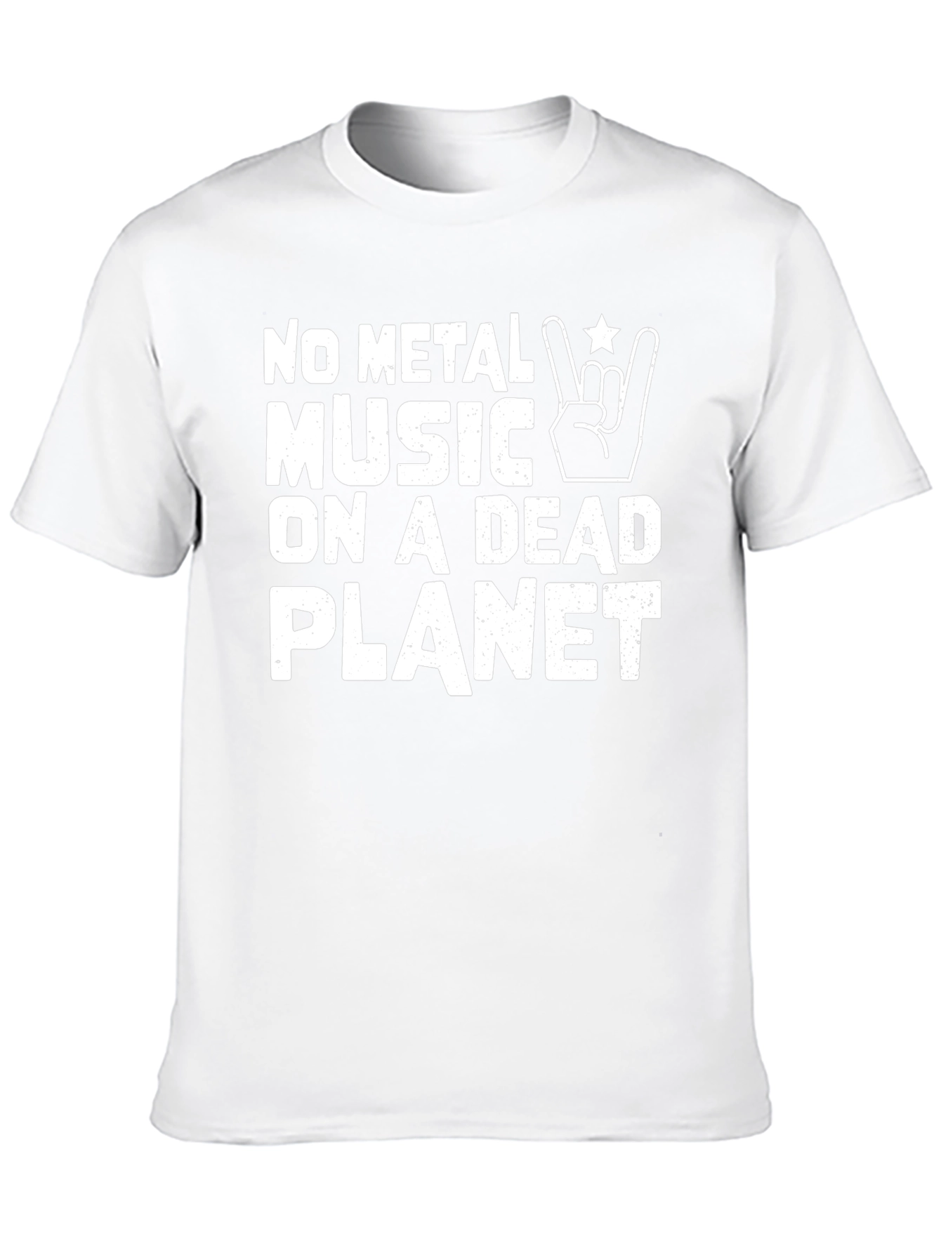 No Metal Music On A Dead Planet T-Shirt