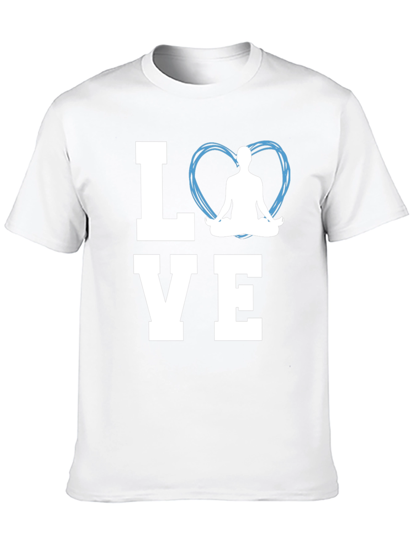 Yoga Love T-Shirt - Meditate in Style