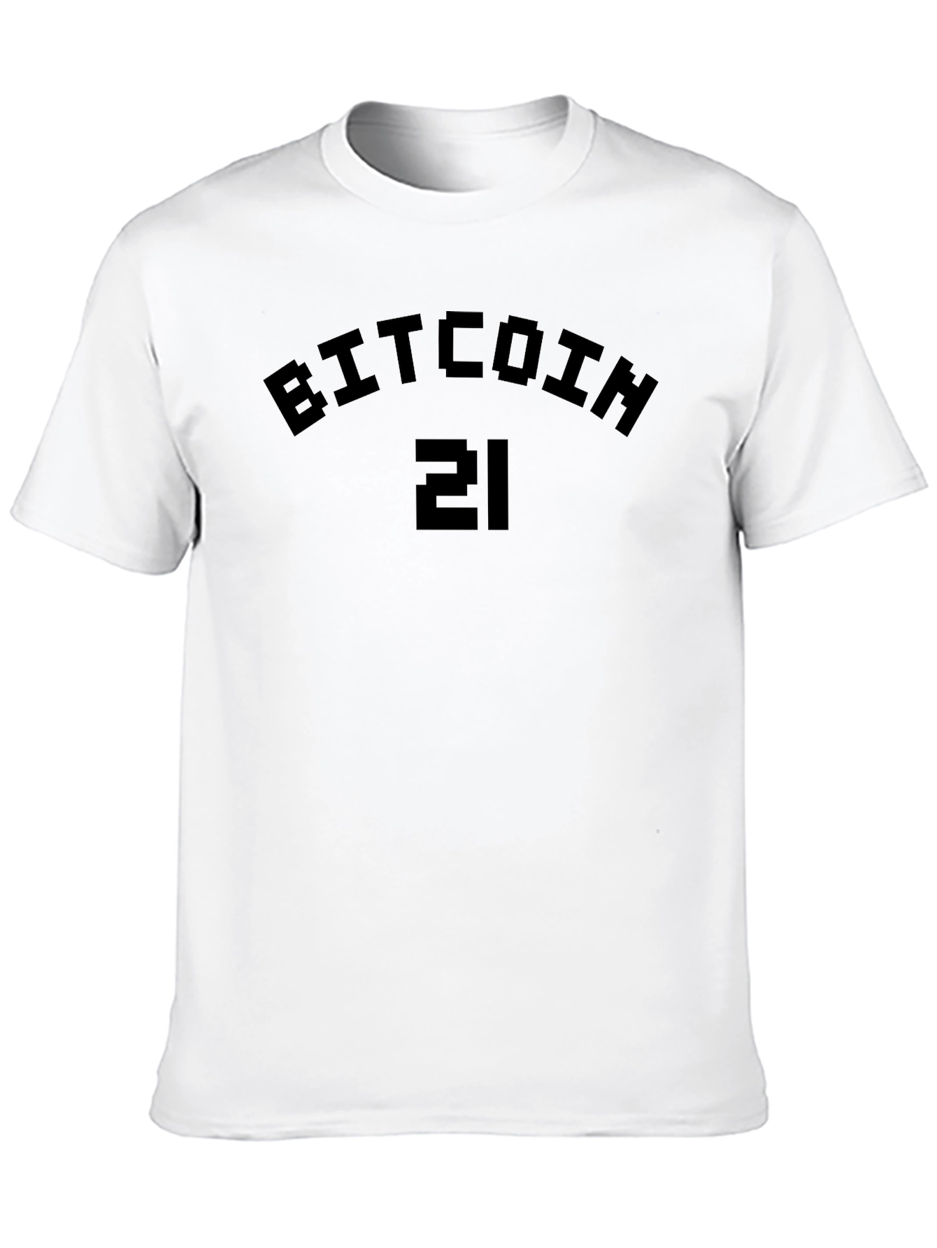 Bitcoin 21 Black T-Shirt Crypto Tee