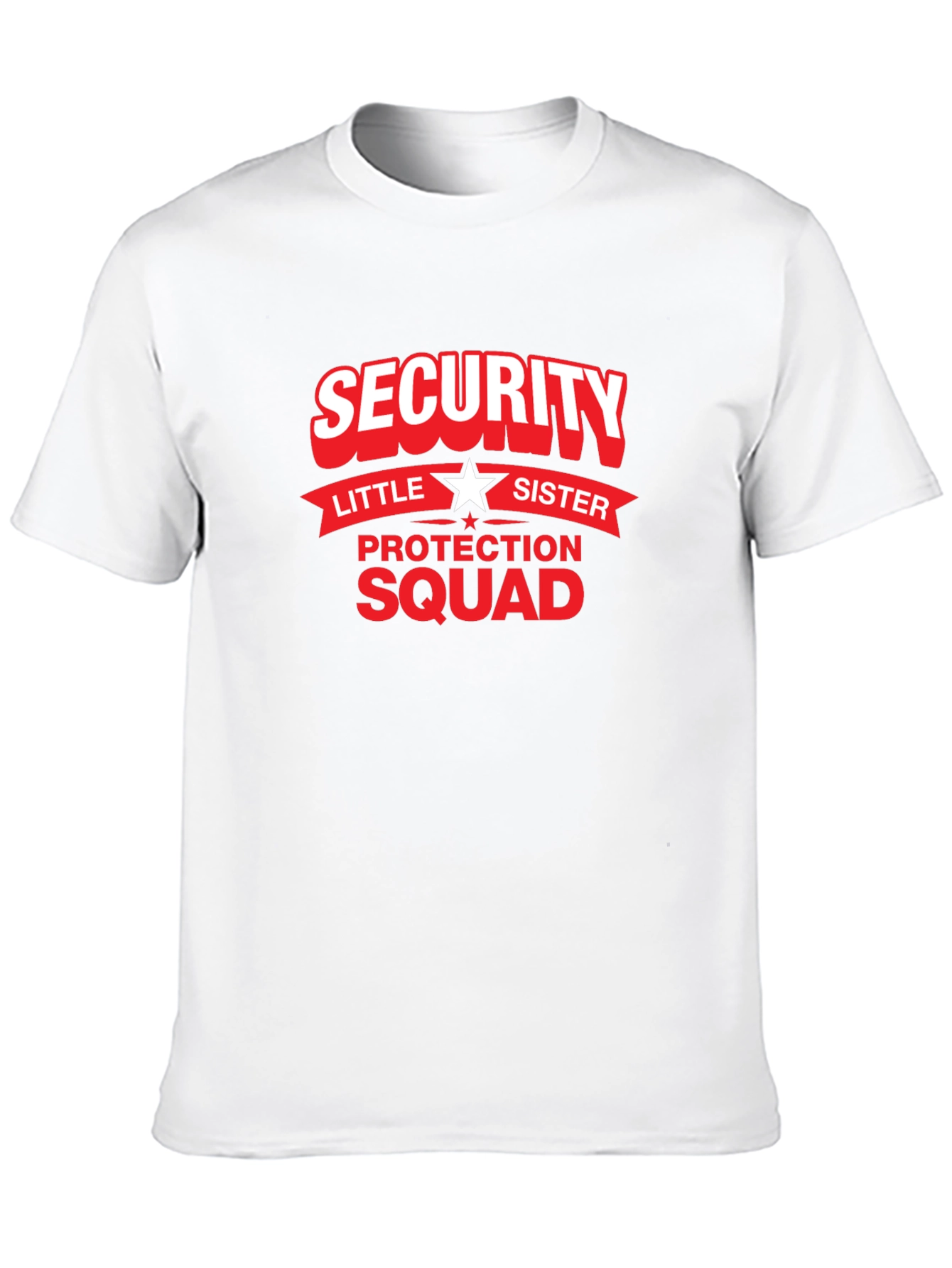 Security Little Sister Protection Squad T-Shirt