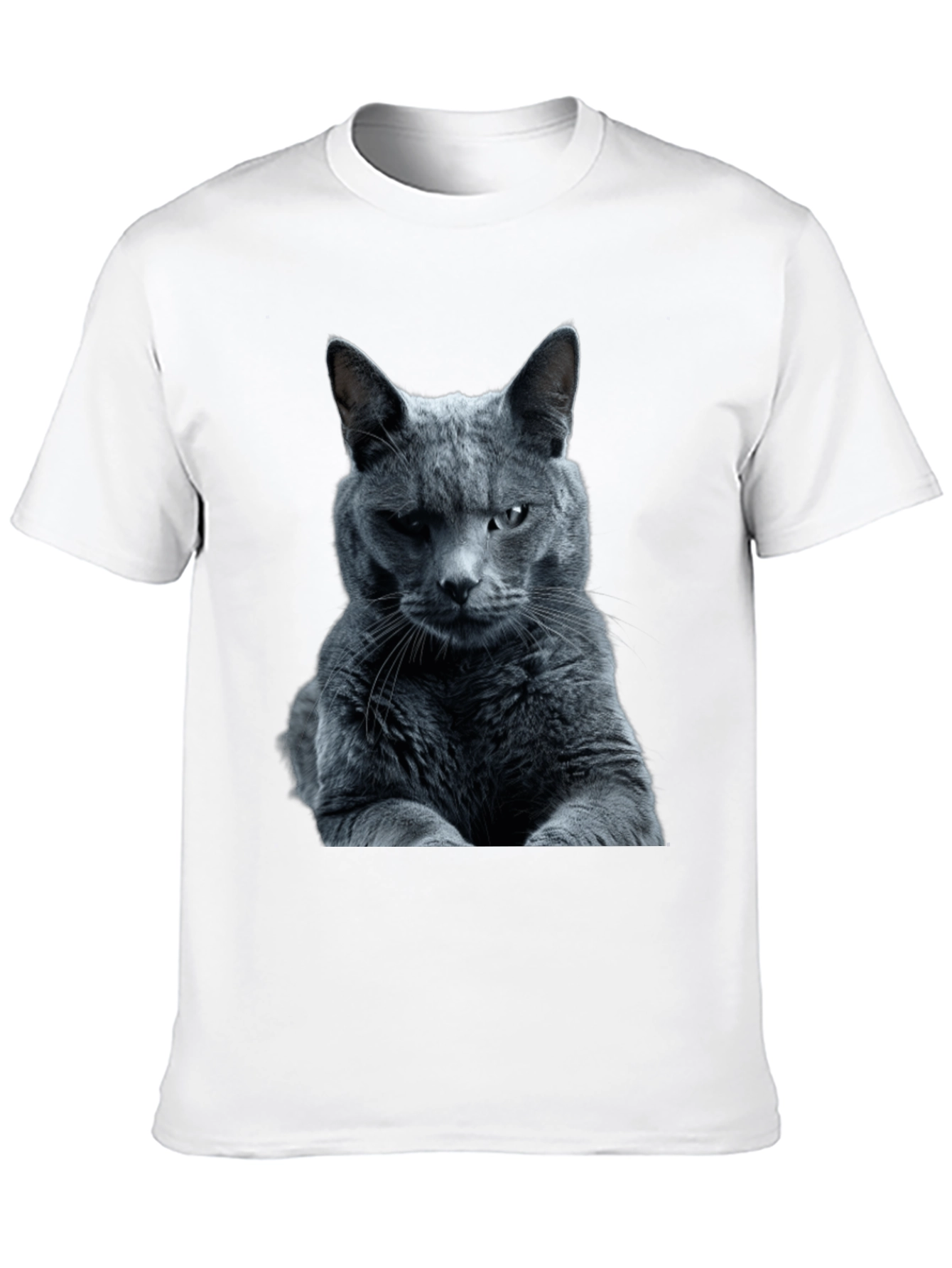 Cool Cat Graphic Tee - Mens Black T-Shirt