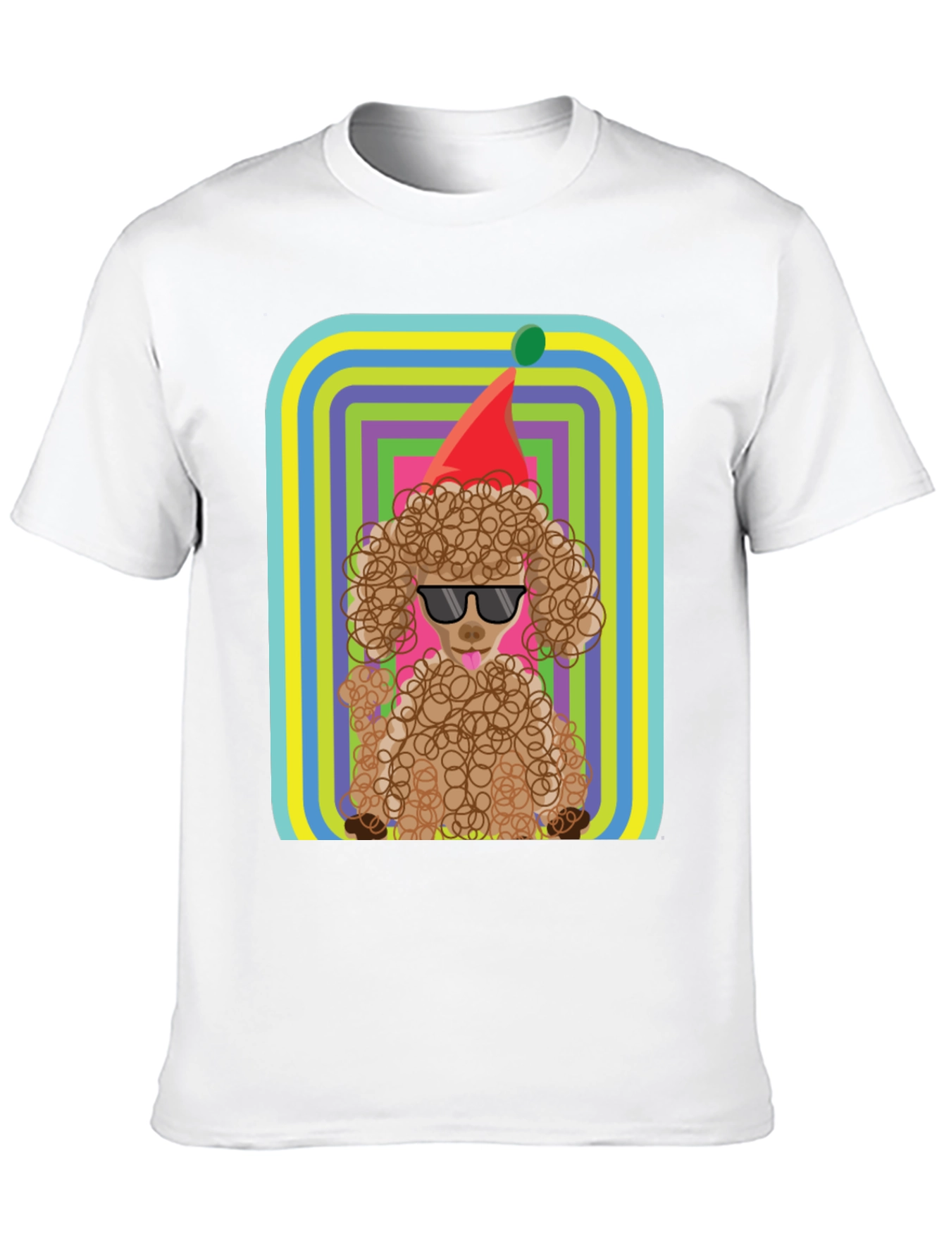 Cool Poodle T-Shirt - Birthday Party Dog Tee