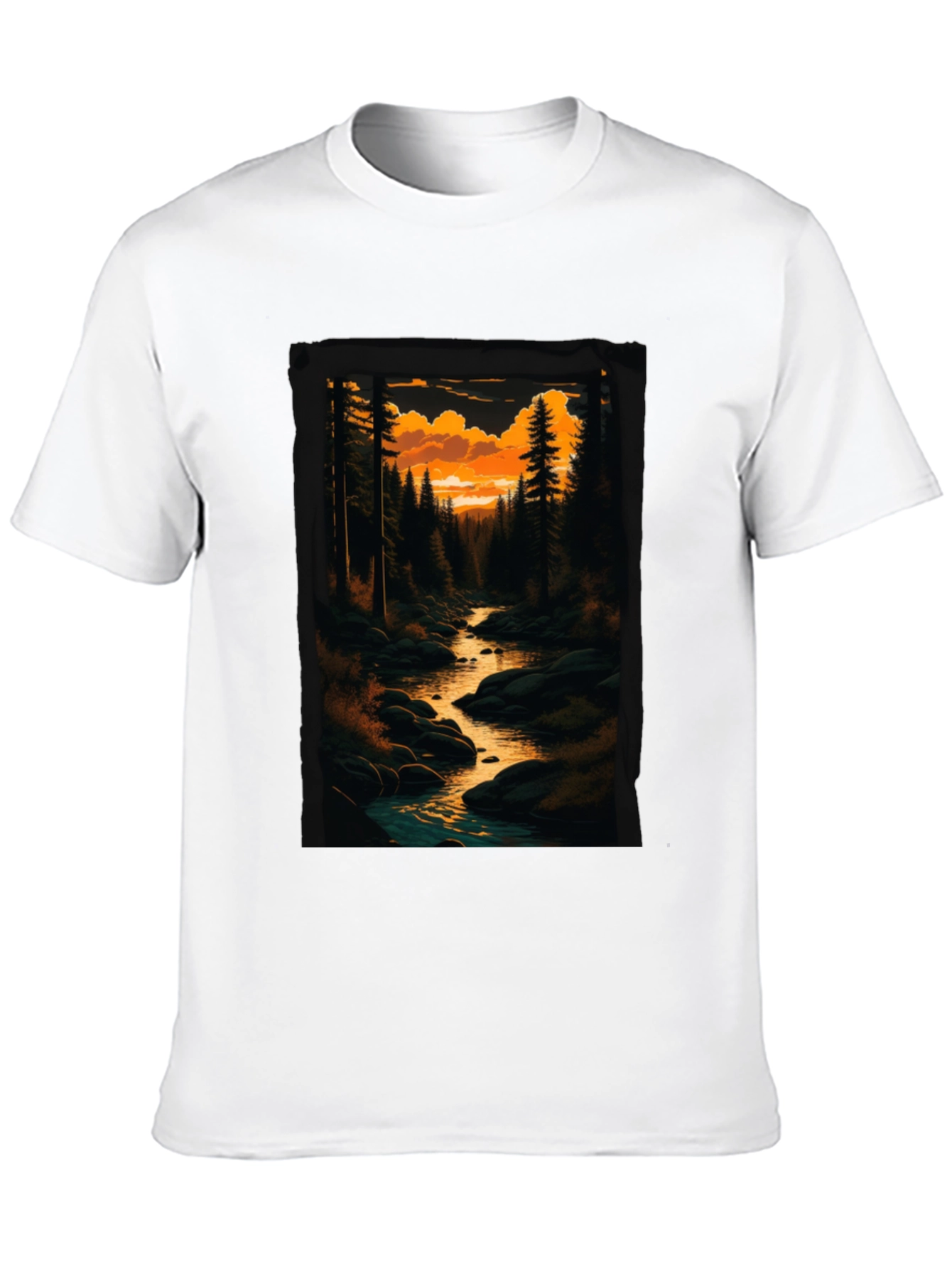 Forest Stream Graphic Tee