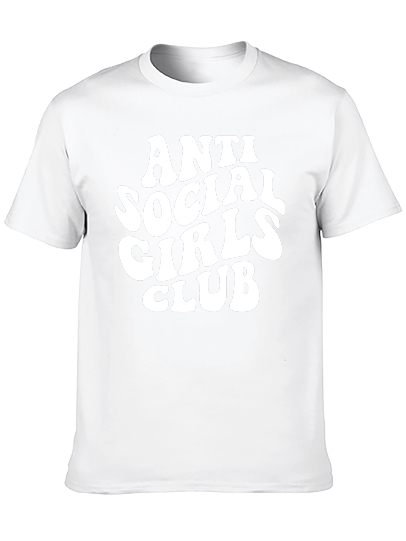 Anti Social Girls Club T-Shirt - Trendy Graphic Tee