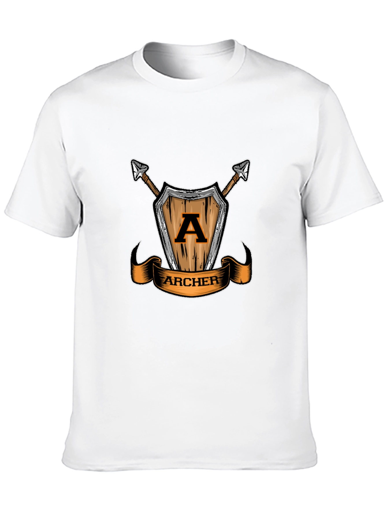 Archer Shield T-Shirt - Unique Graphic Tee