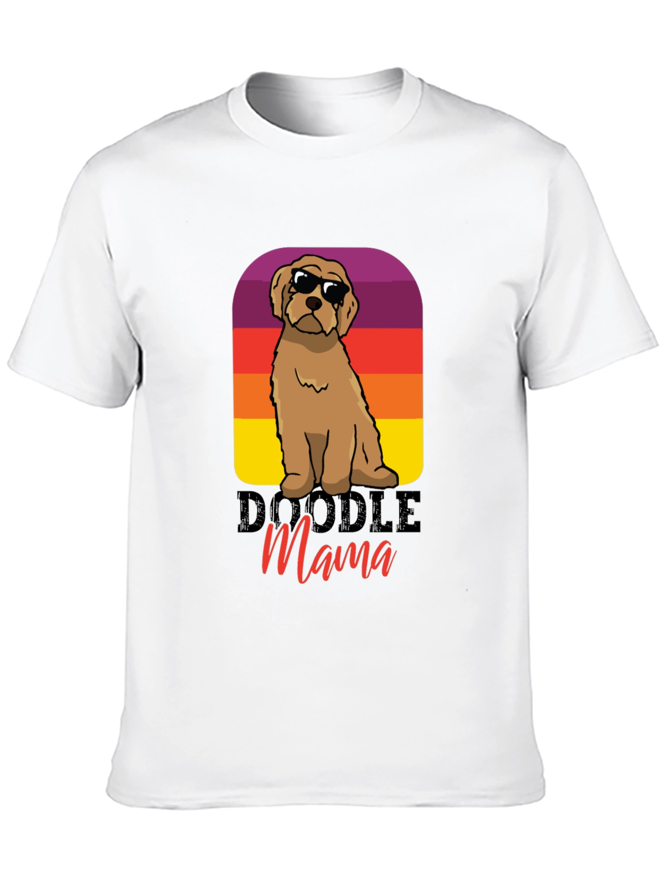 Doodle Mama T-Shirt: Retro Dog Lover Tee