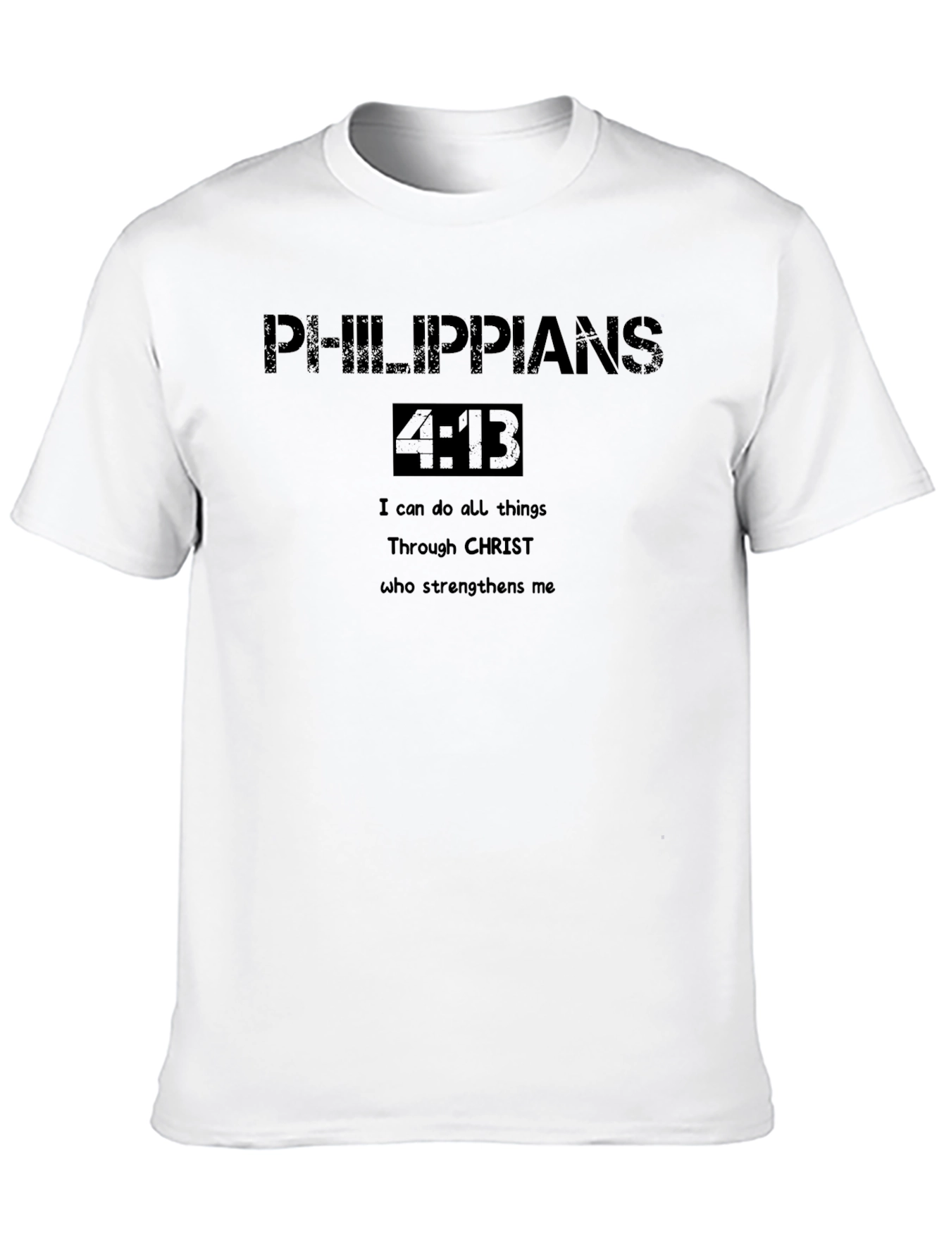 Philippians 4:13 Christian T-Shirt