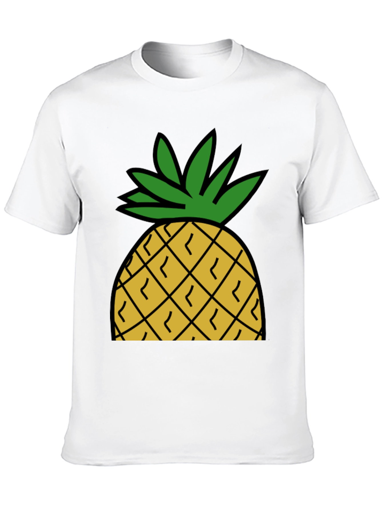 Pineapple Graphic Tee - Tropical Summer Vibes