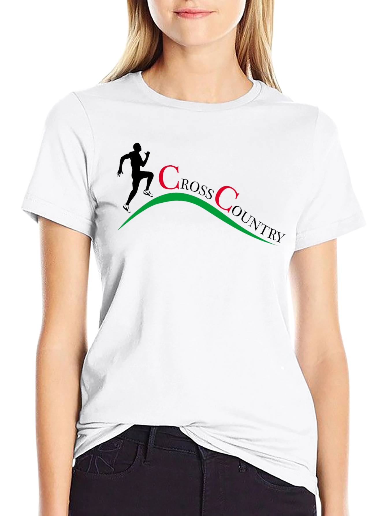 Cross Country Runner Graphic T-Shirt