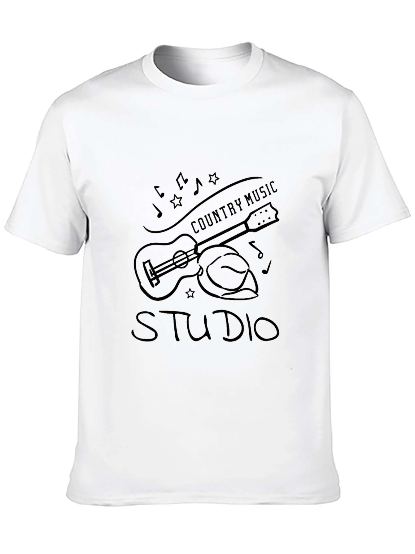 Country Music Studio Graphic T-Shirt
