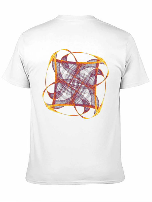 Abstract Graphic Tee - Black