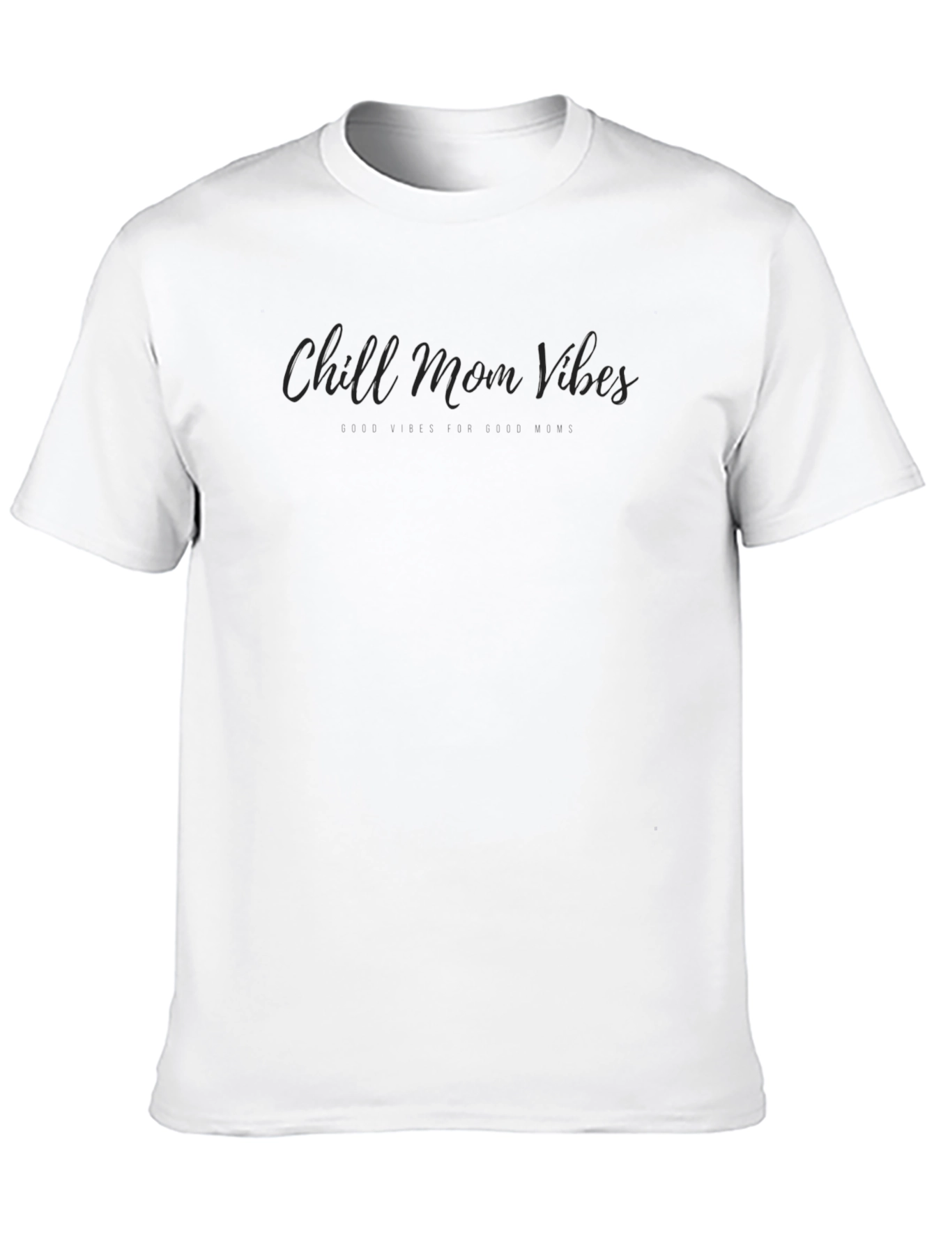 Chill Moon Vibes Black Tee