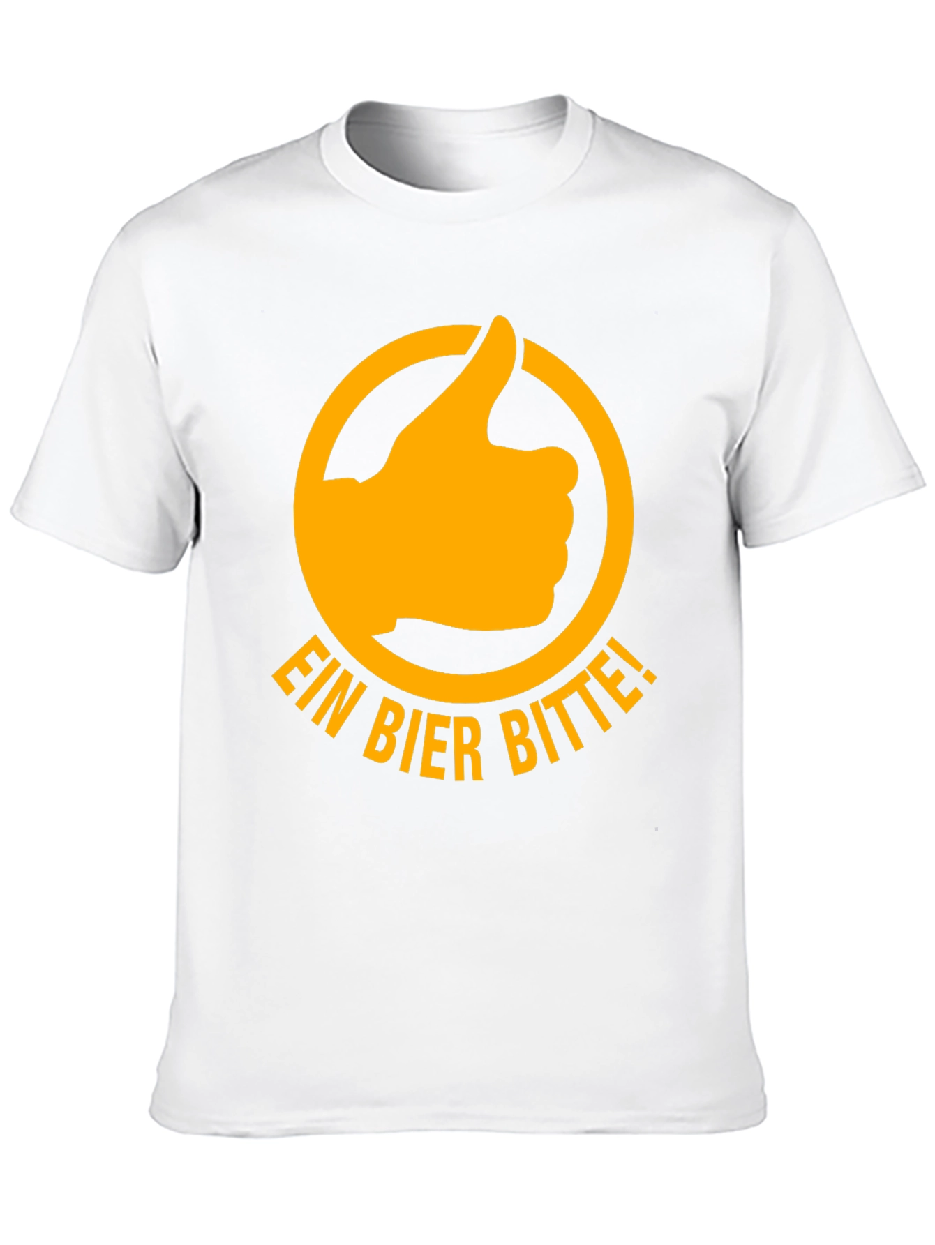 Ein Bier Bitte T-Shirt - Thumbs Up Graphic Tee