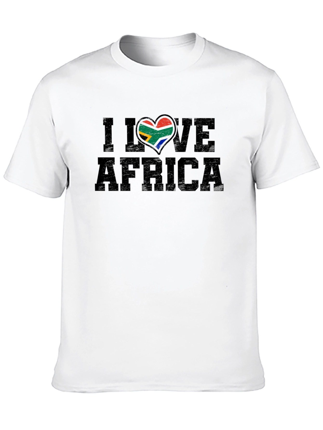 I Love Africa Heart T-Shirt