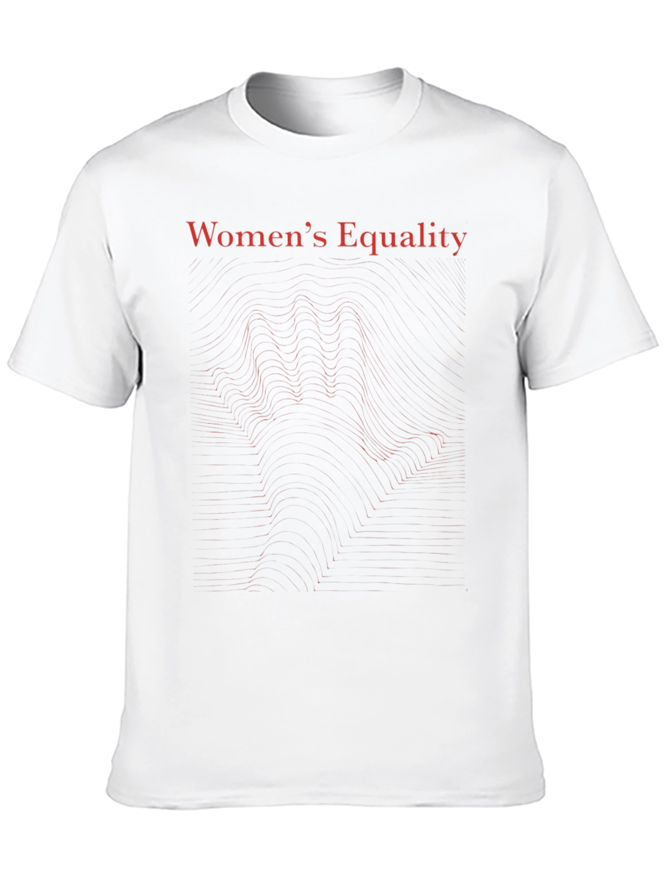 Womens Equality Graphic Tee - Black Cotton