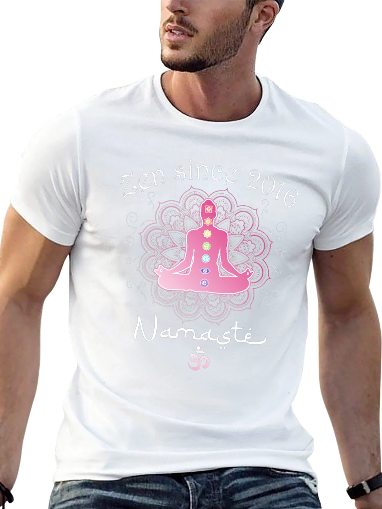 Zen Since 2016 Yoga Chakra Namaste T-Shirt