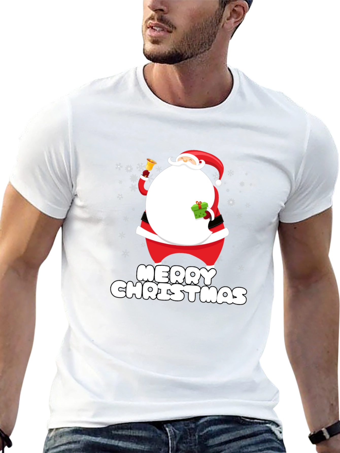 Festive Santa Christmas T-Shirt