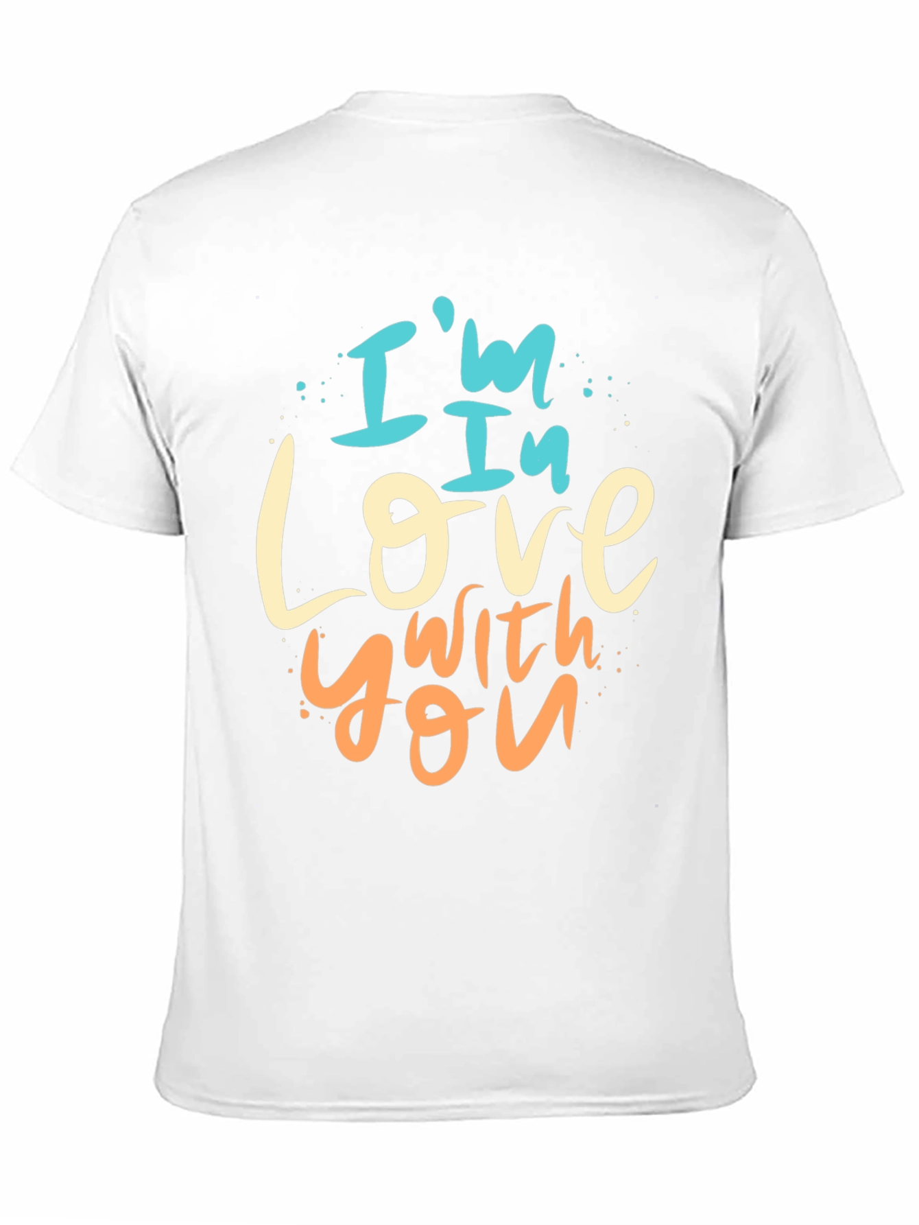 Im In Love With You Graphic Tee - Black