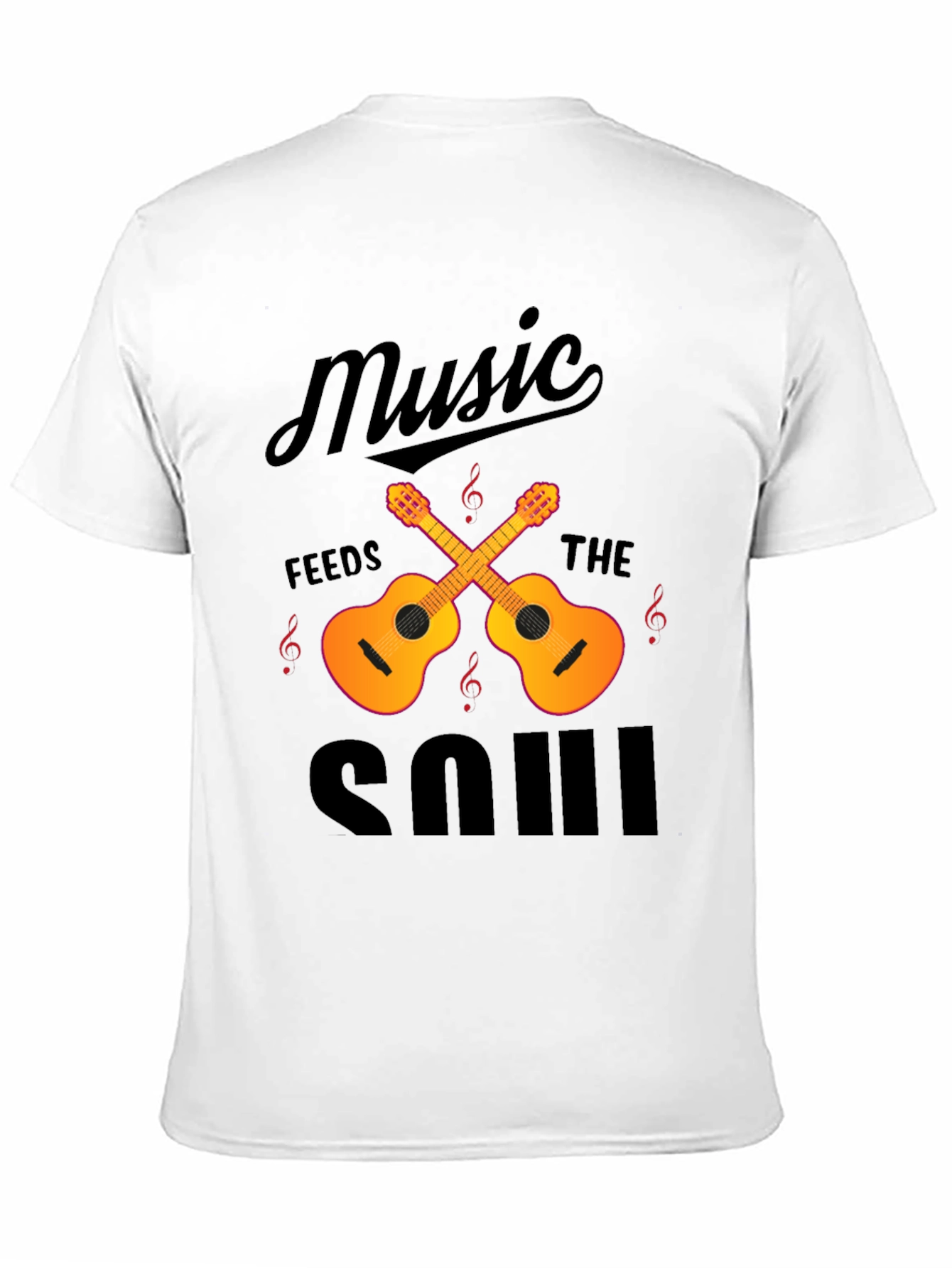 Music Feeds the Soul Graphic Tee