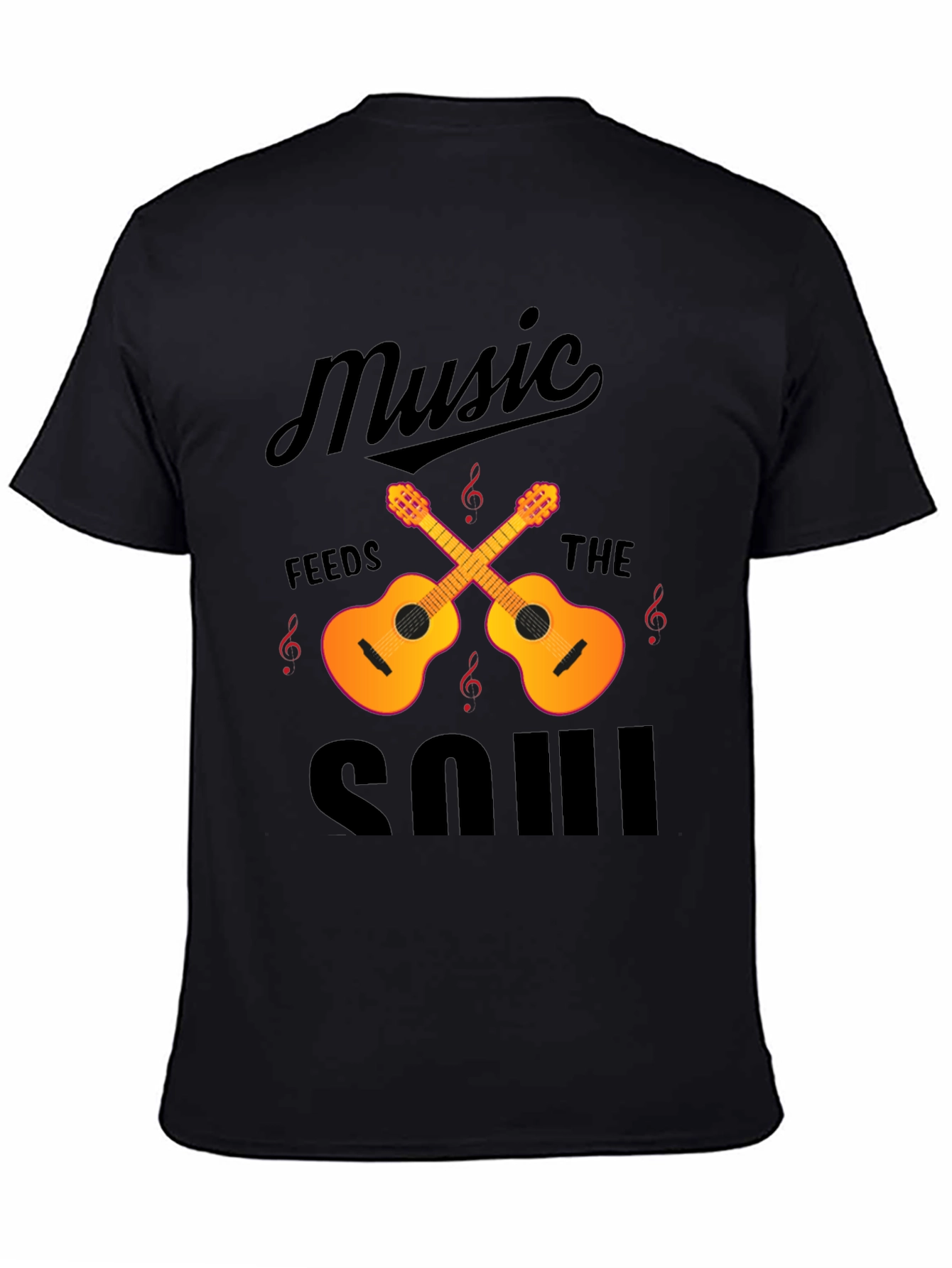 Music Feeds the Soul Graphic Tee