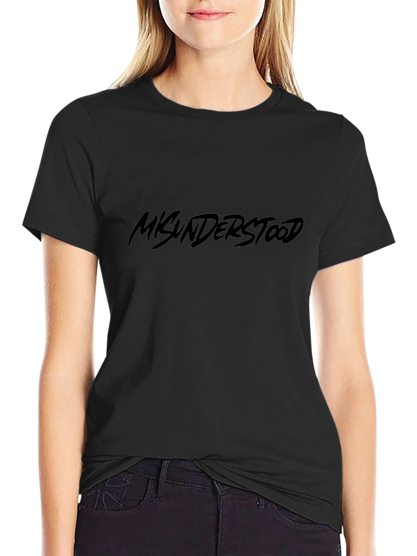 Misunderstood Graphic Tee - Black