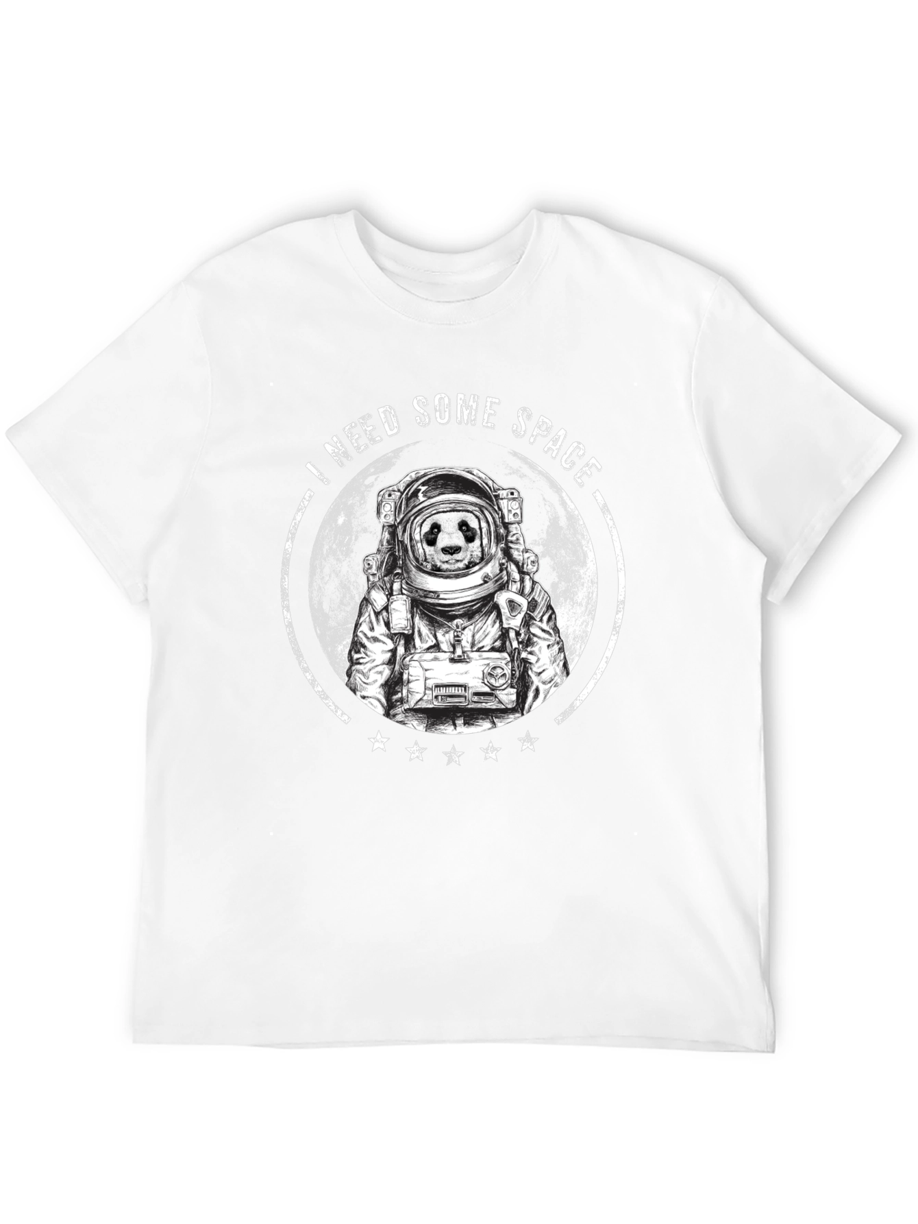 I Need Some Space Panda Astronaut Graphic Tee