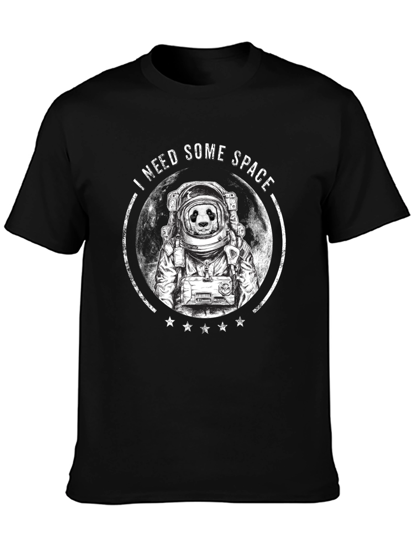 I Need Some Space Panda Astronaut Graphic Tee