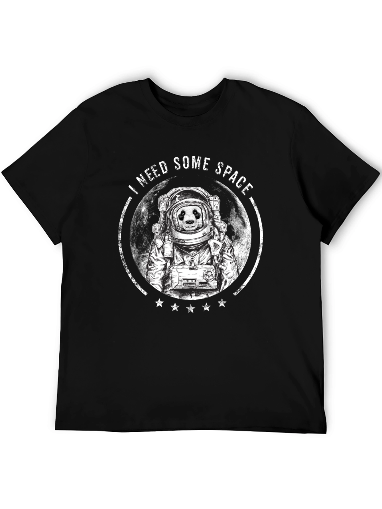 I Need Some Space Panda Astronaut Graphic Tee