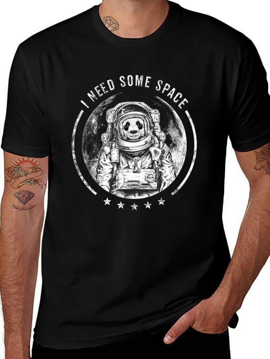 I Need Some Space Panda Astronaut Graphic Tee