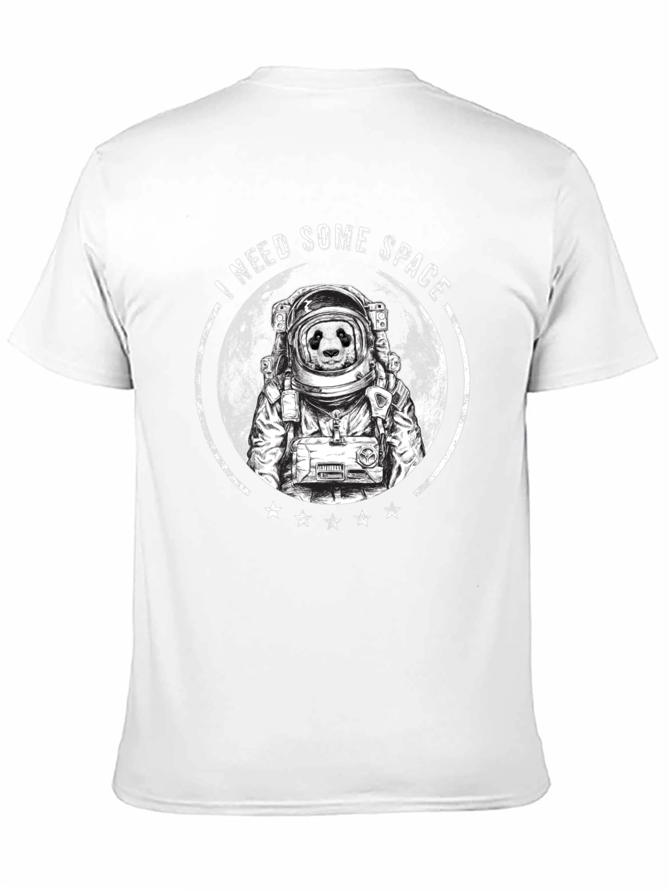 I Need Some Space Panda Astronaut Graphic Tee