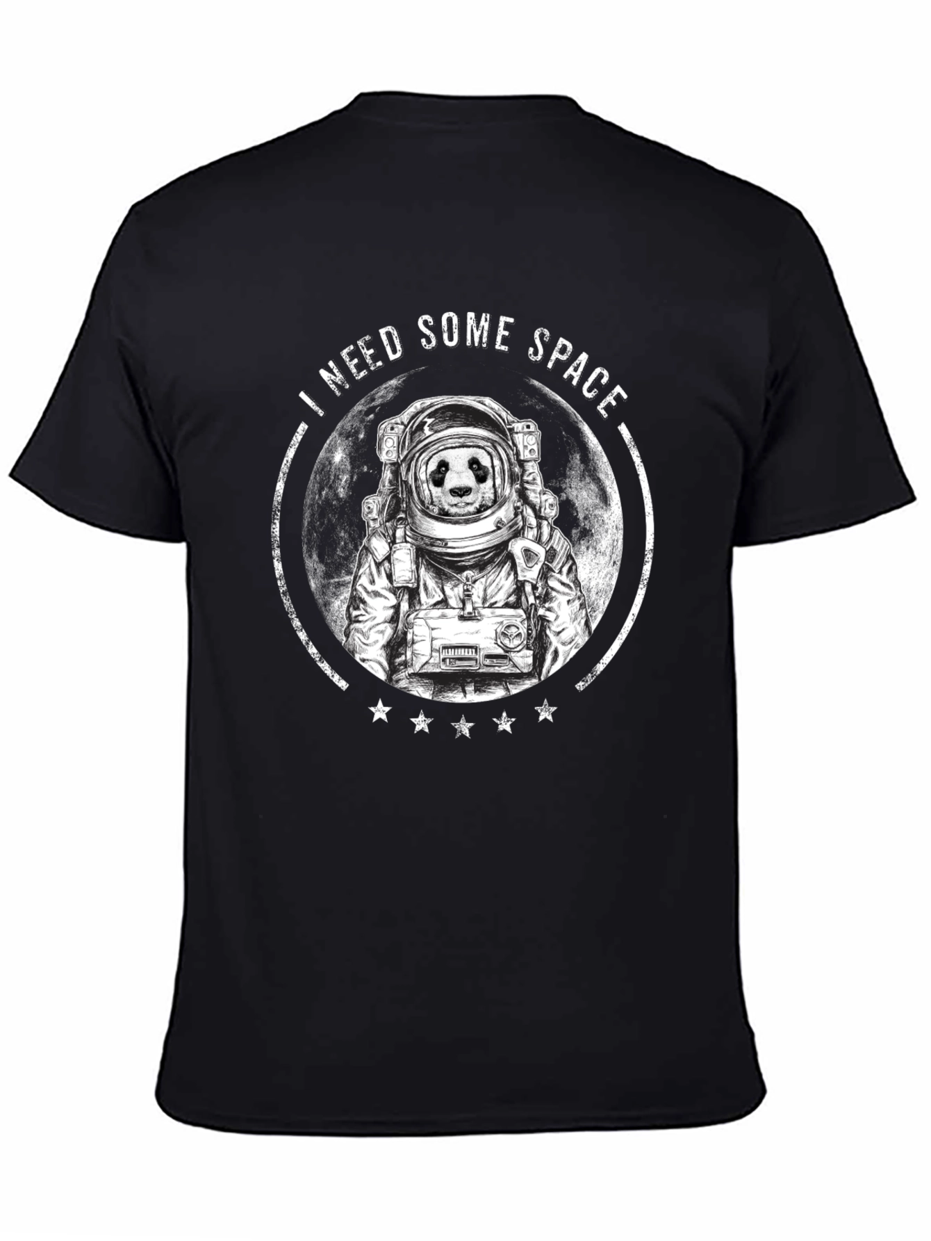 I Need Some Space Panda Astronaut Graphic Tee