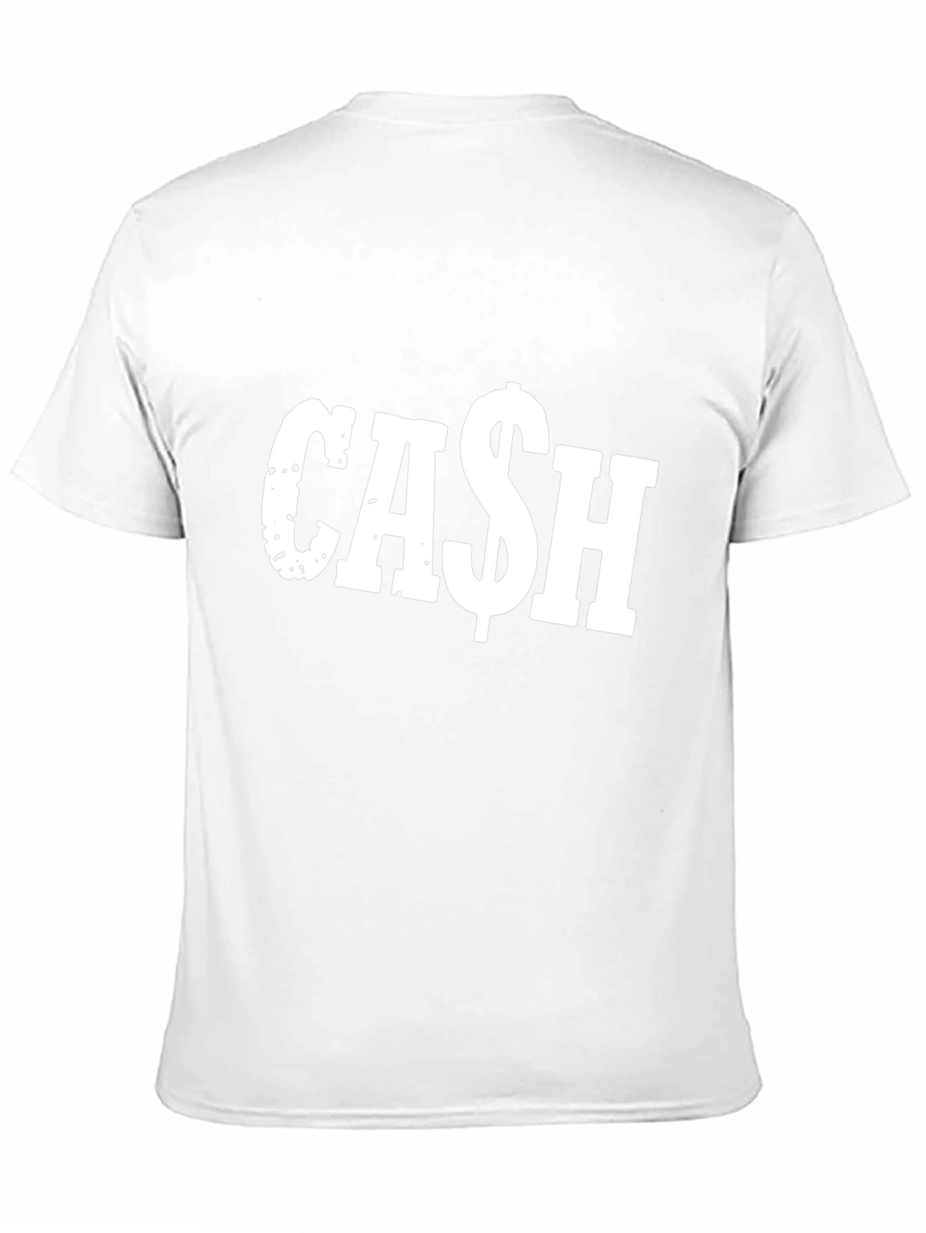 Cash Graphic Tee - Black Cotton Comfort