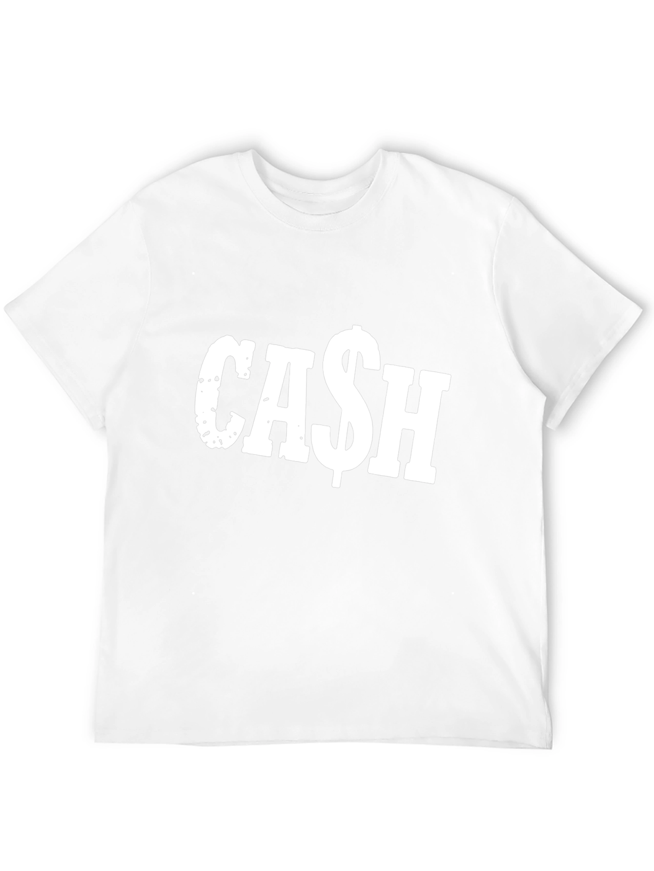 Cash Graphic Tee - Black Cotton Comfort