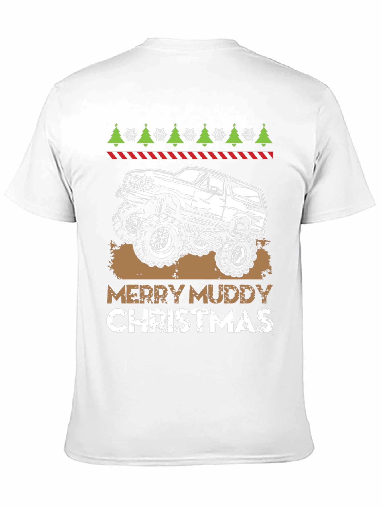 Merry Muddy Christmas T-Shirt - Off Road 4x4