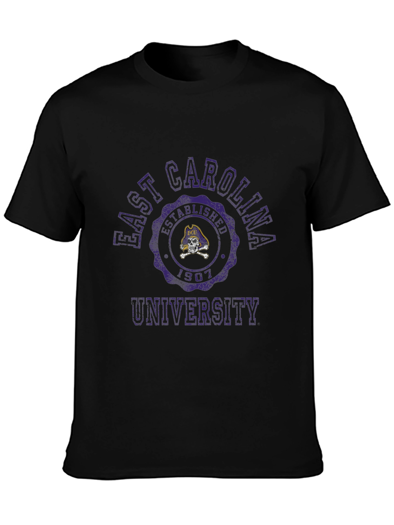 East Carolina University Black T-Shirt