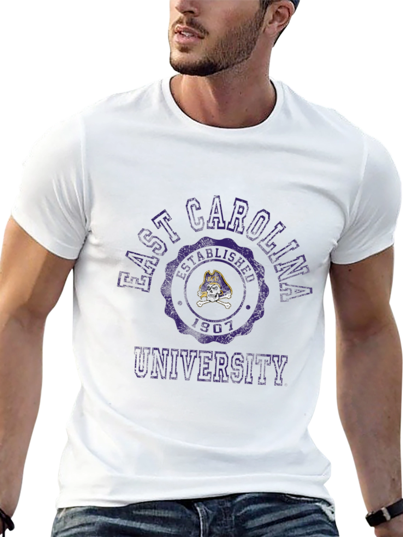 East Carolina University Black T-Shirt