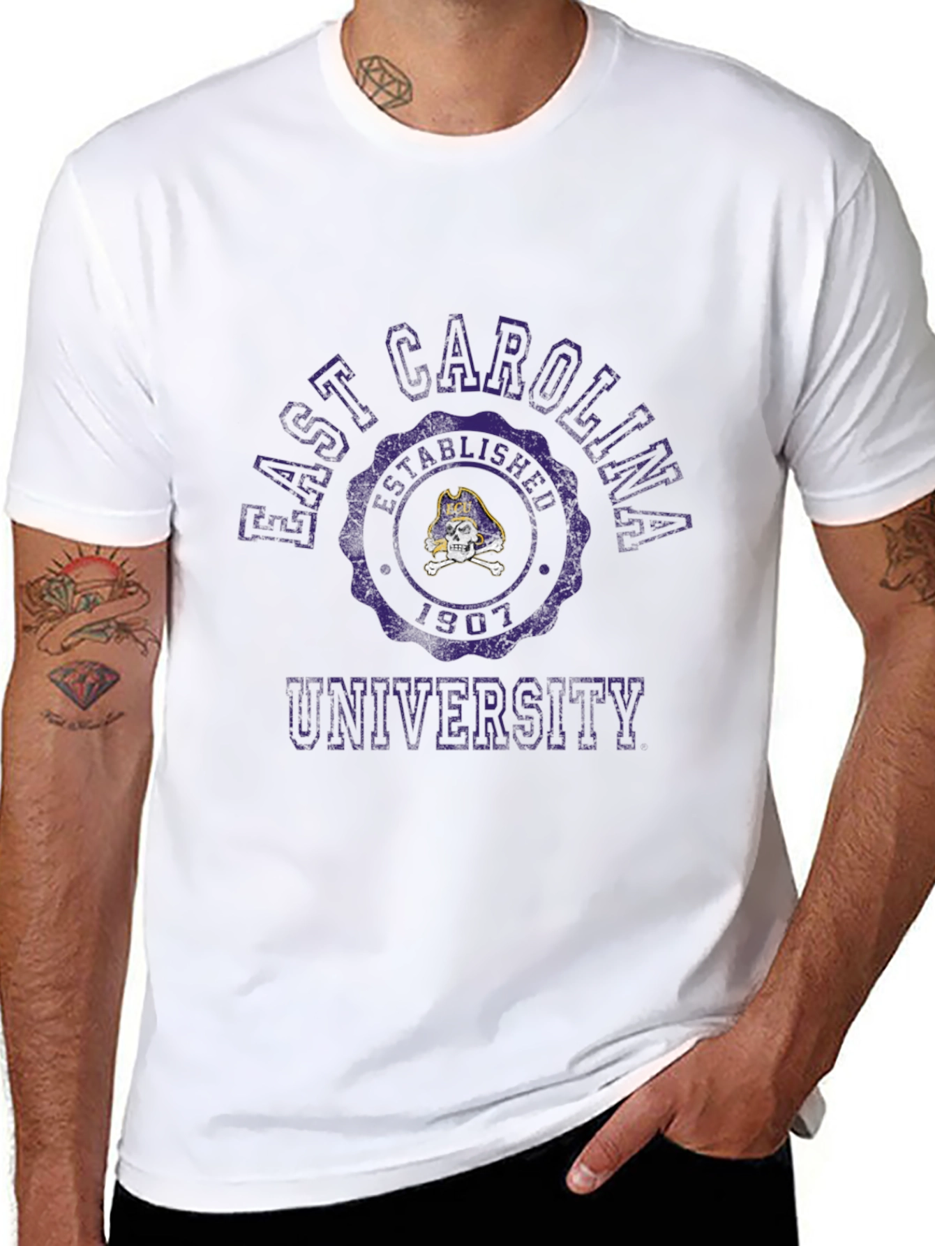 East Carolina University Black T-Shirt