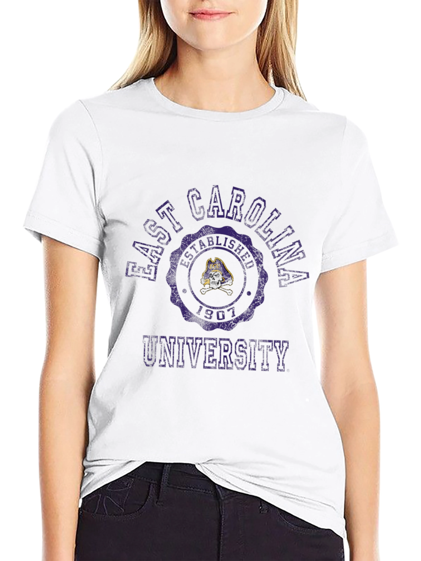 East Carolina University Black T-Shirt