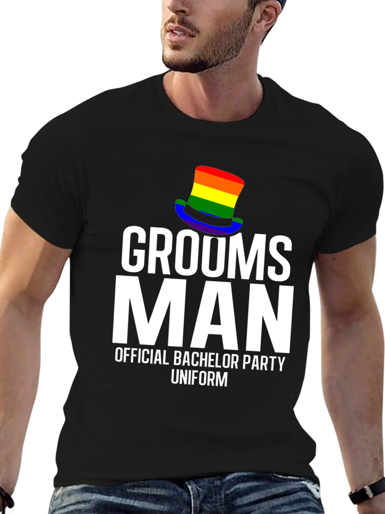 Groomsman Bachelor Party Uniform T-Shirt