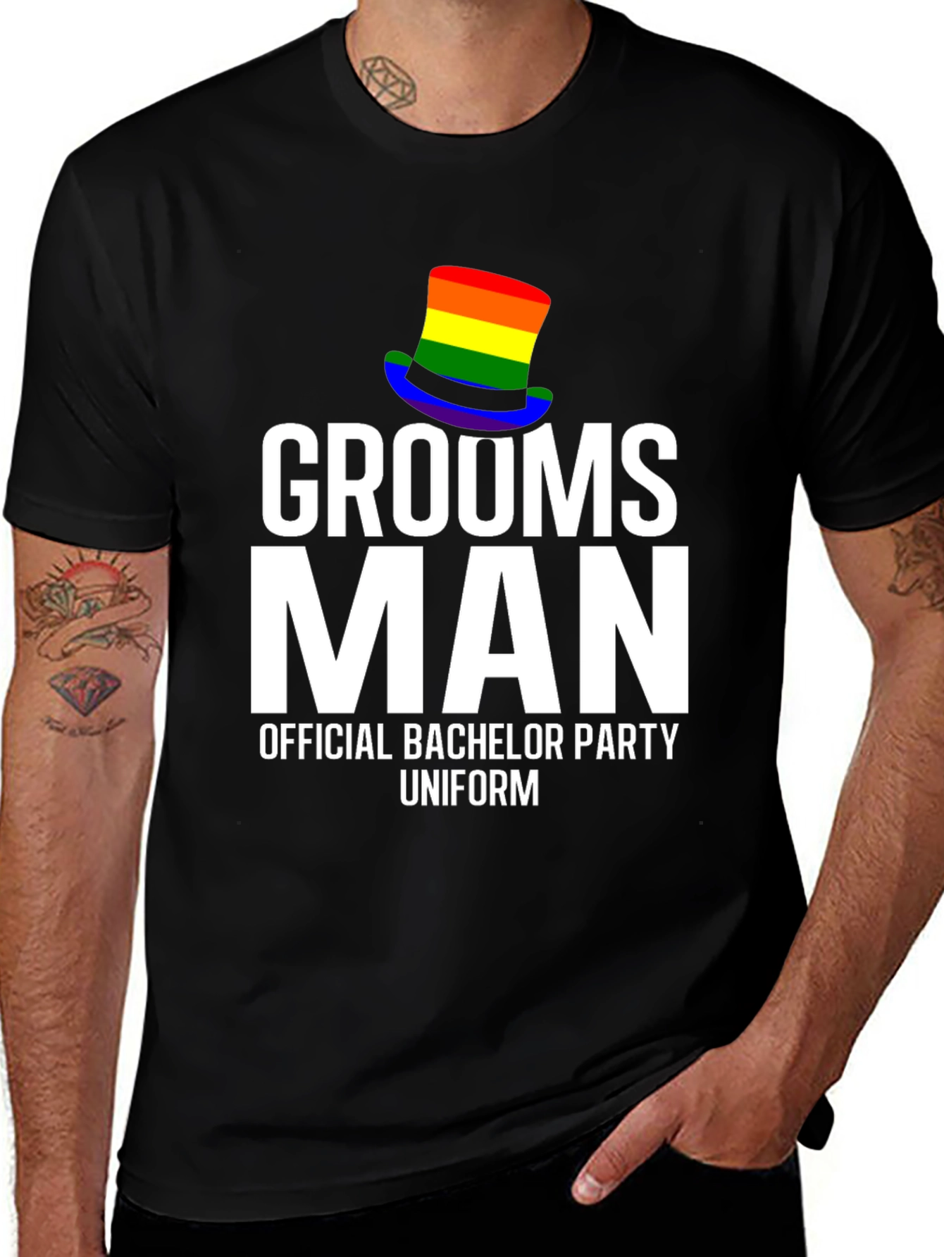 Groomsman Bachelor Party Uniform T-Shirt